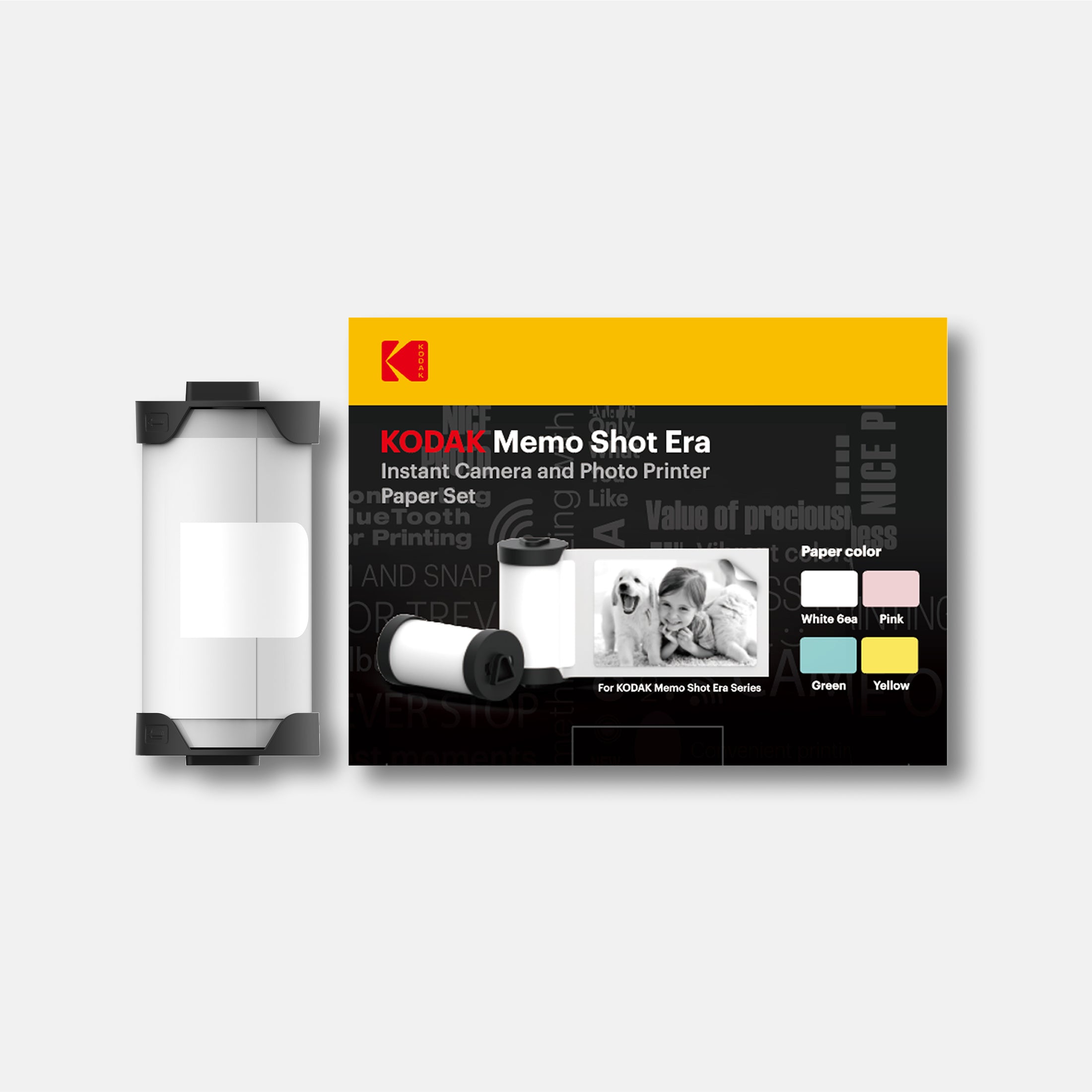 KODAK Memo Shot ERA Label Refill 9rolls (CRGMS1009)