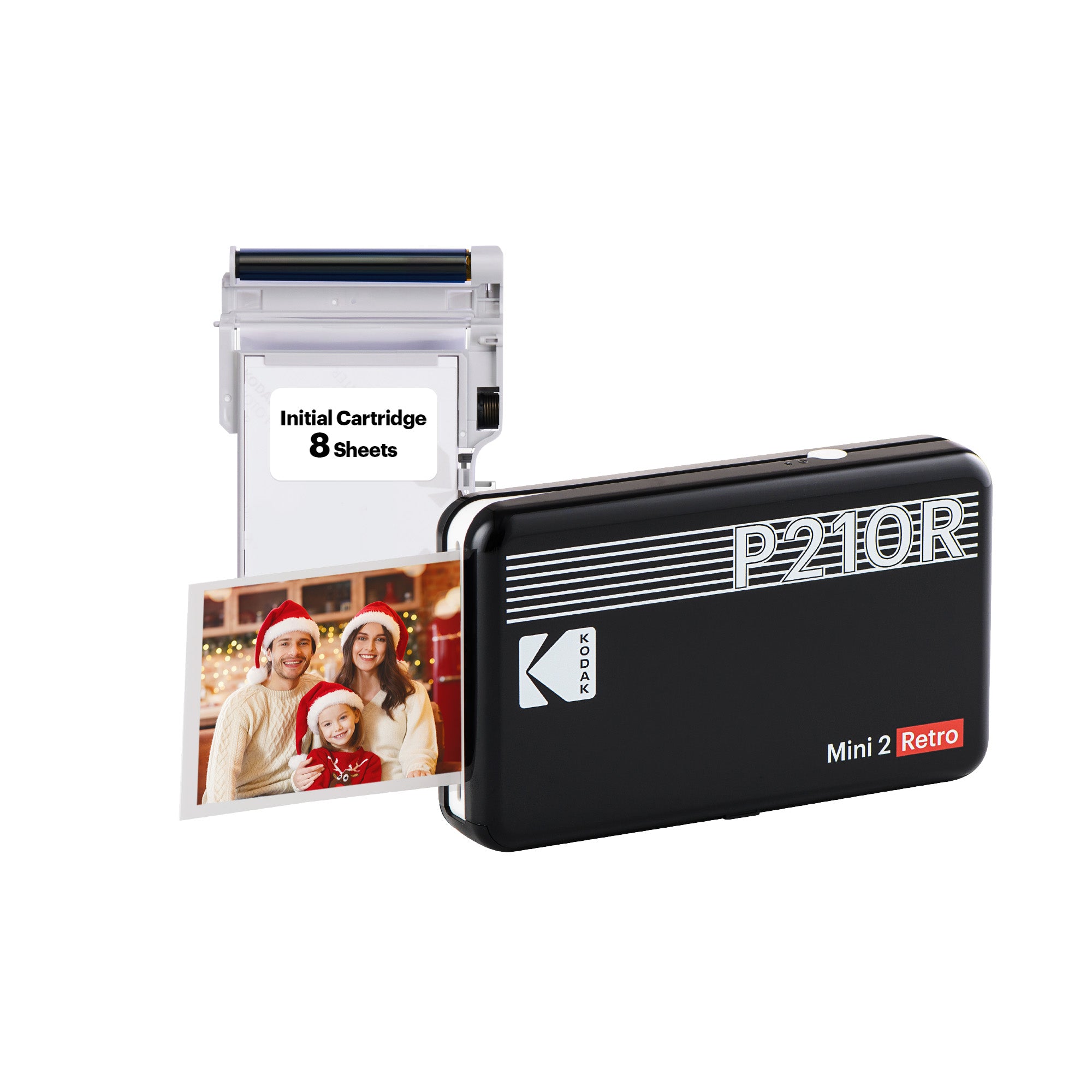 Kodak Mini 2 Retro (P210R) Portable Instant Photo Printer | 2.1 x 3.4 Photo  Printer – Kodak Photo Printer