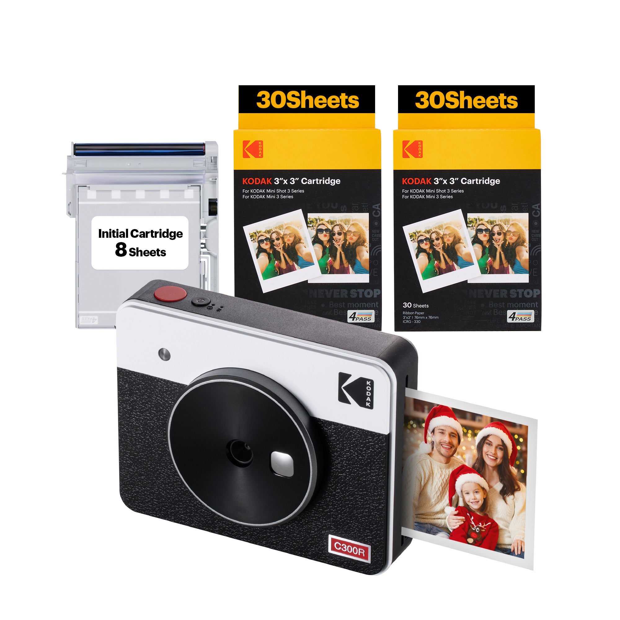 Kodak Mini Shot 3 Retro | Best Instant 3x3” Bluetooth Camera 
