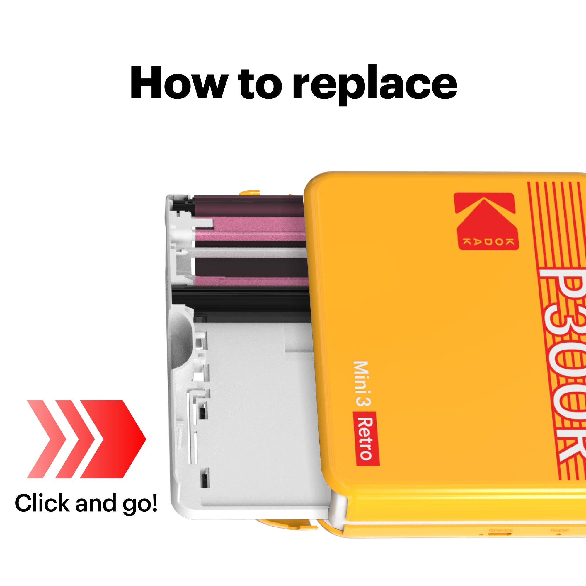 KODAK photo Imprimante 3 pouces Cartouche - 60 Pack de cartouche Kodak 4Pass 3 "x3", de papier tout-en-un et de cartouche de ruban de couleur - compatible avec mini 3 carrés, mini 3 carré rétro, mini-tiré 3 carré, mini-tiré 3 carré Rétro