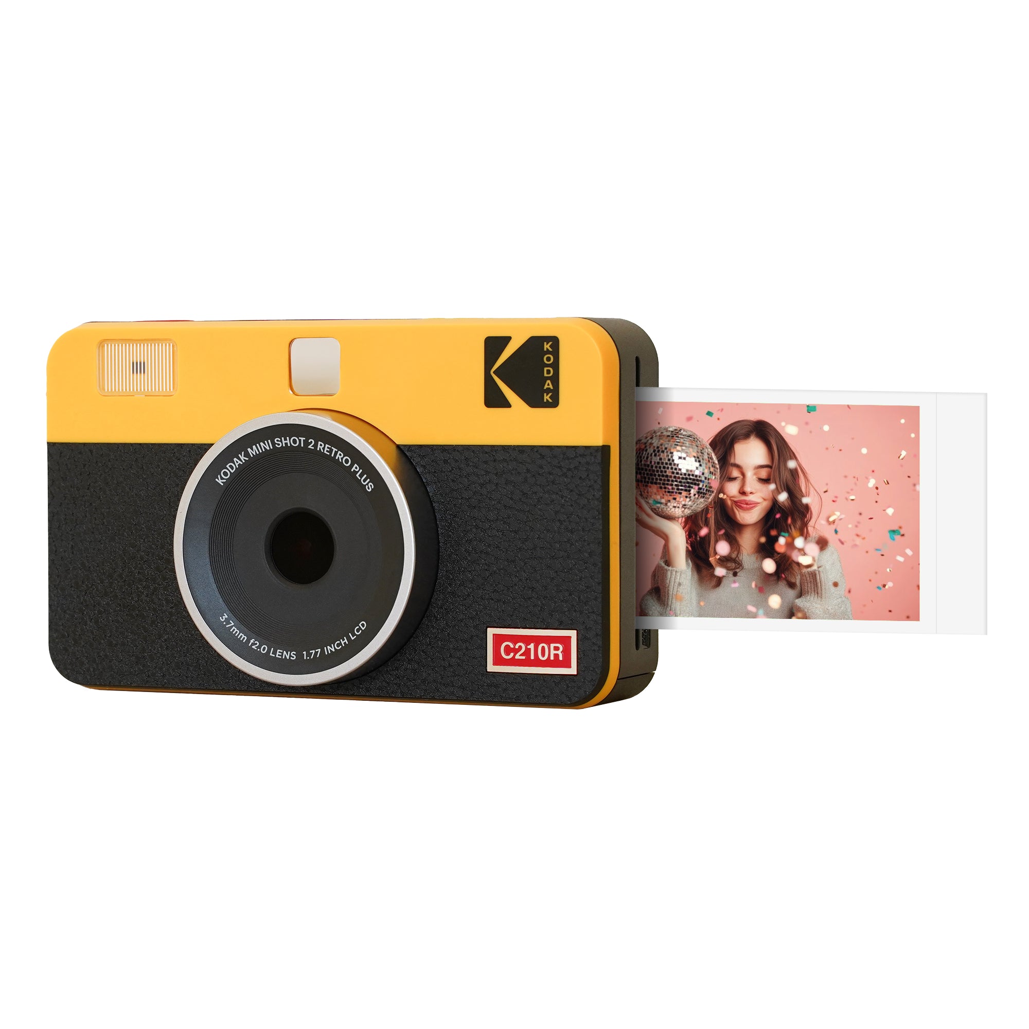 Kodak Mini Shot 2 Retro (C210R) | Best Portable Camera Printer for