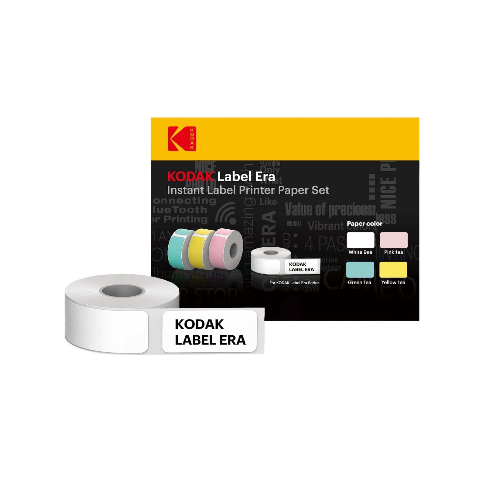 KODAK Label ERA M50 Sticker Label 12 Roll Refill (CRGM056)