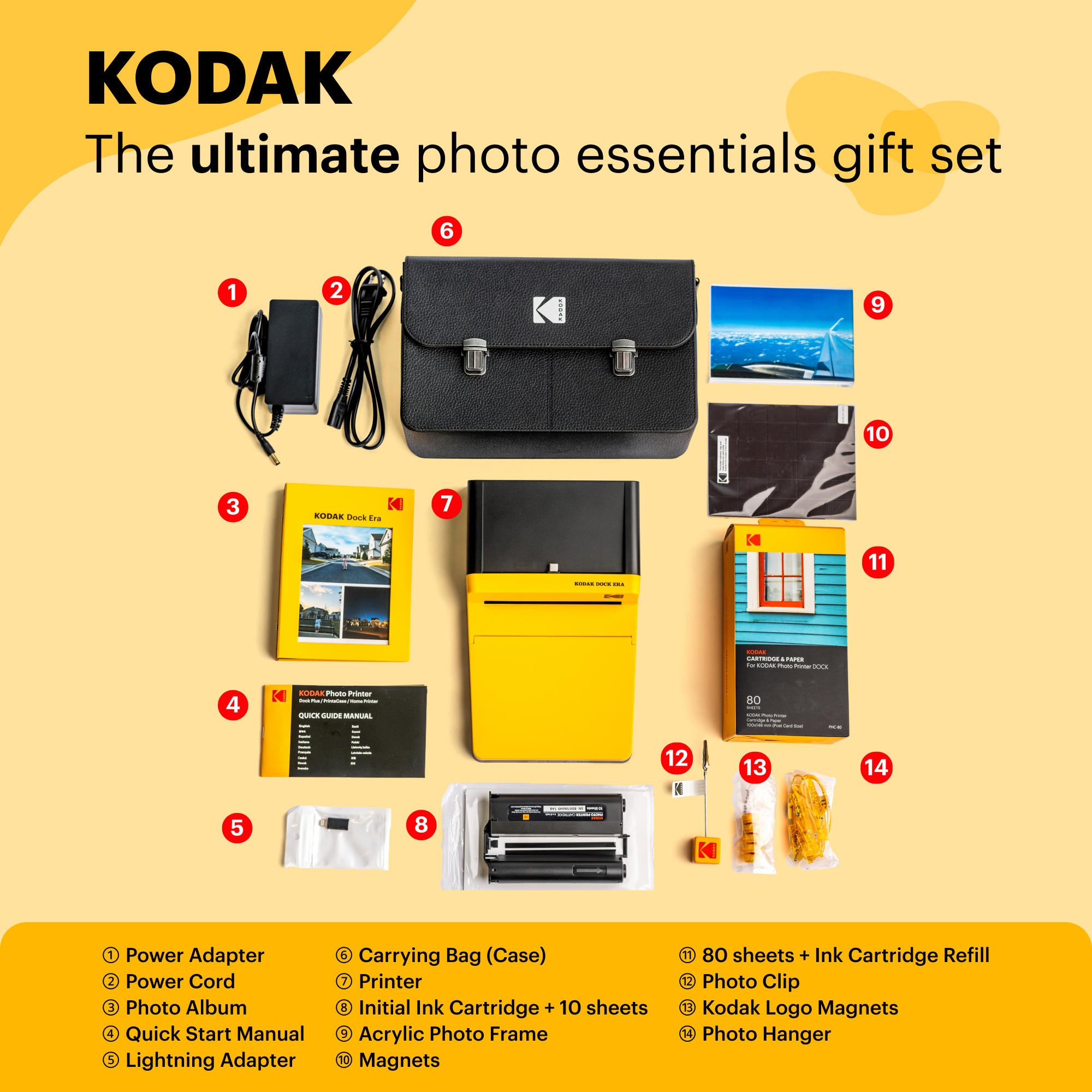KODAK Dock Era D600 Gift Bundle