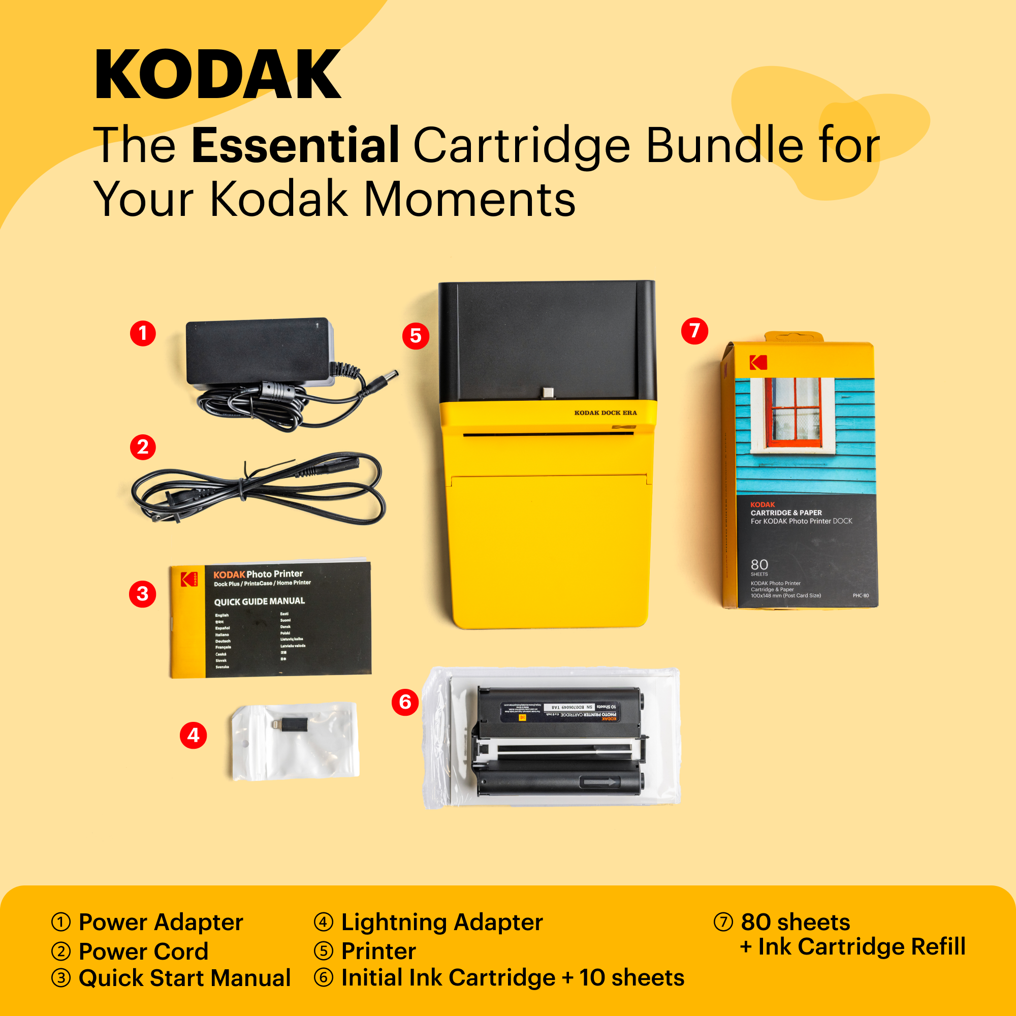 KODAK Dock Era D600 Bundle