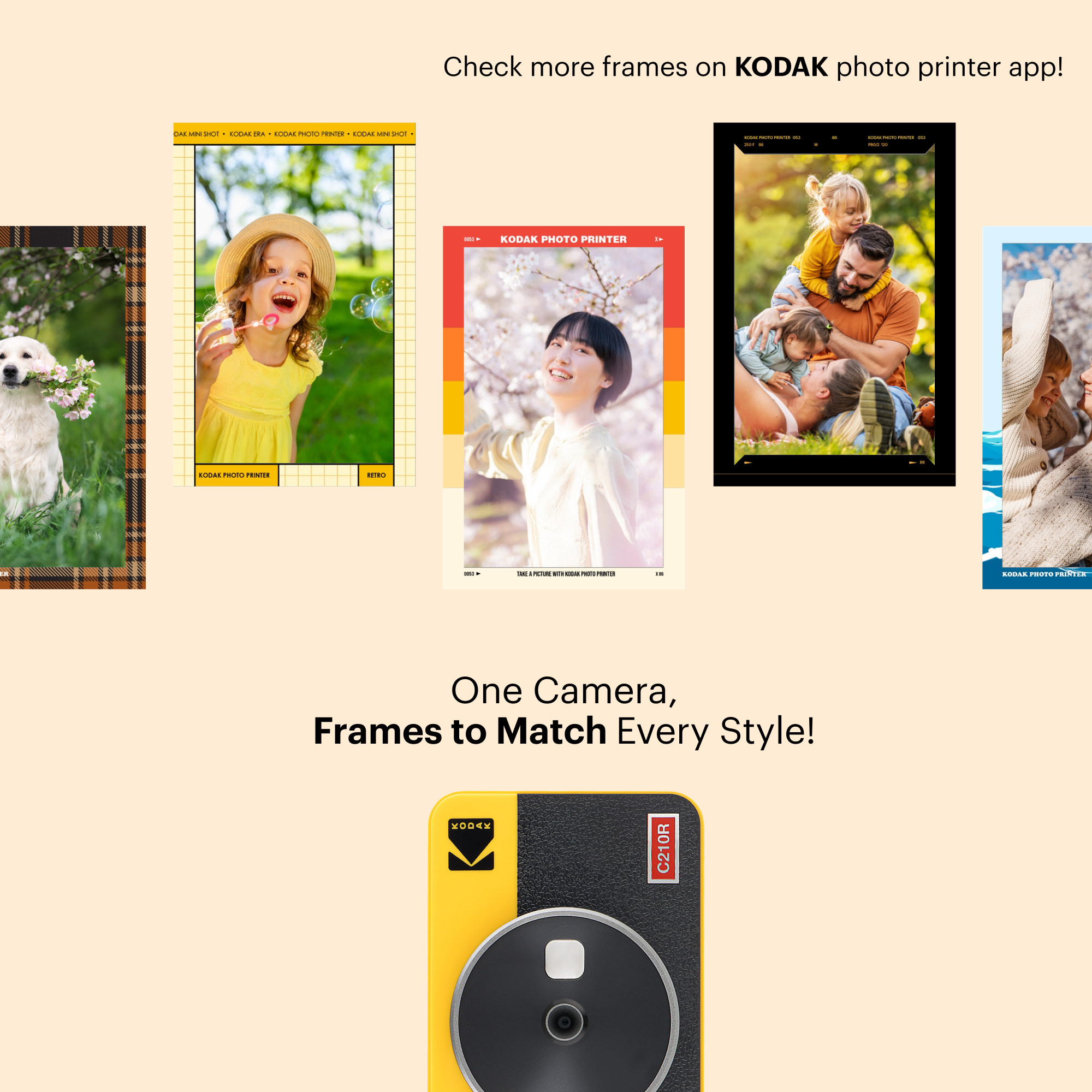 KODAK Mini Shot 2 Retro C210R 30 sheet Gift Bundle