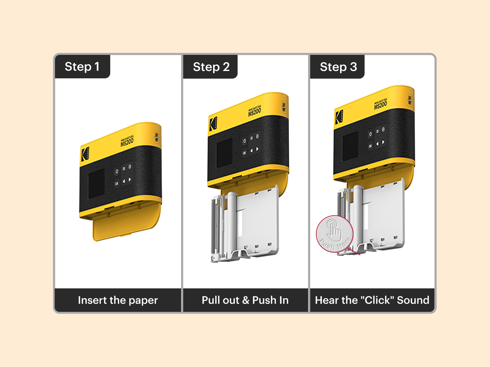 KODAK Mini Shot 2 Era MS200 Bundle