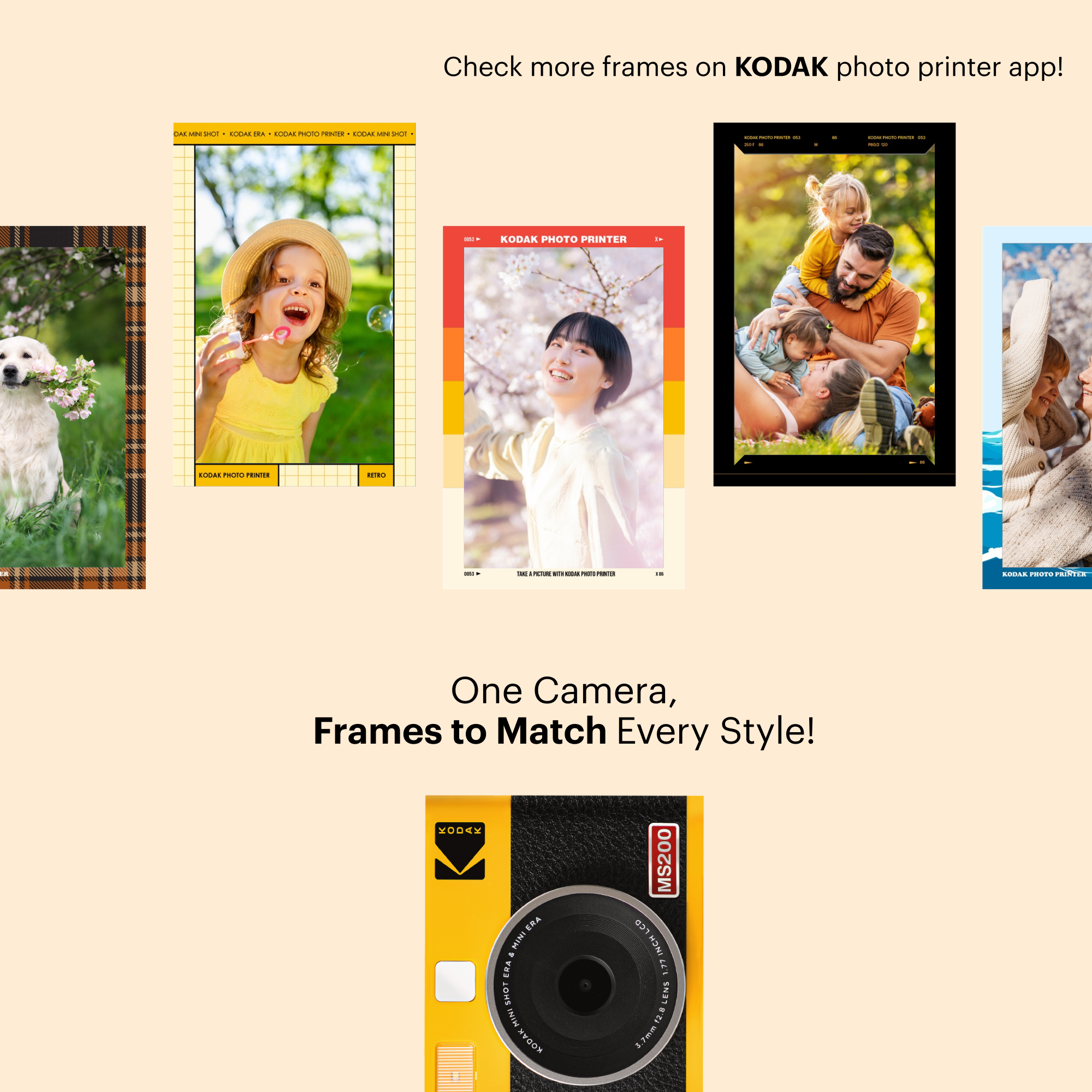 KODAK Mini Shot 2 Era MS200 Bundle
