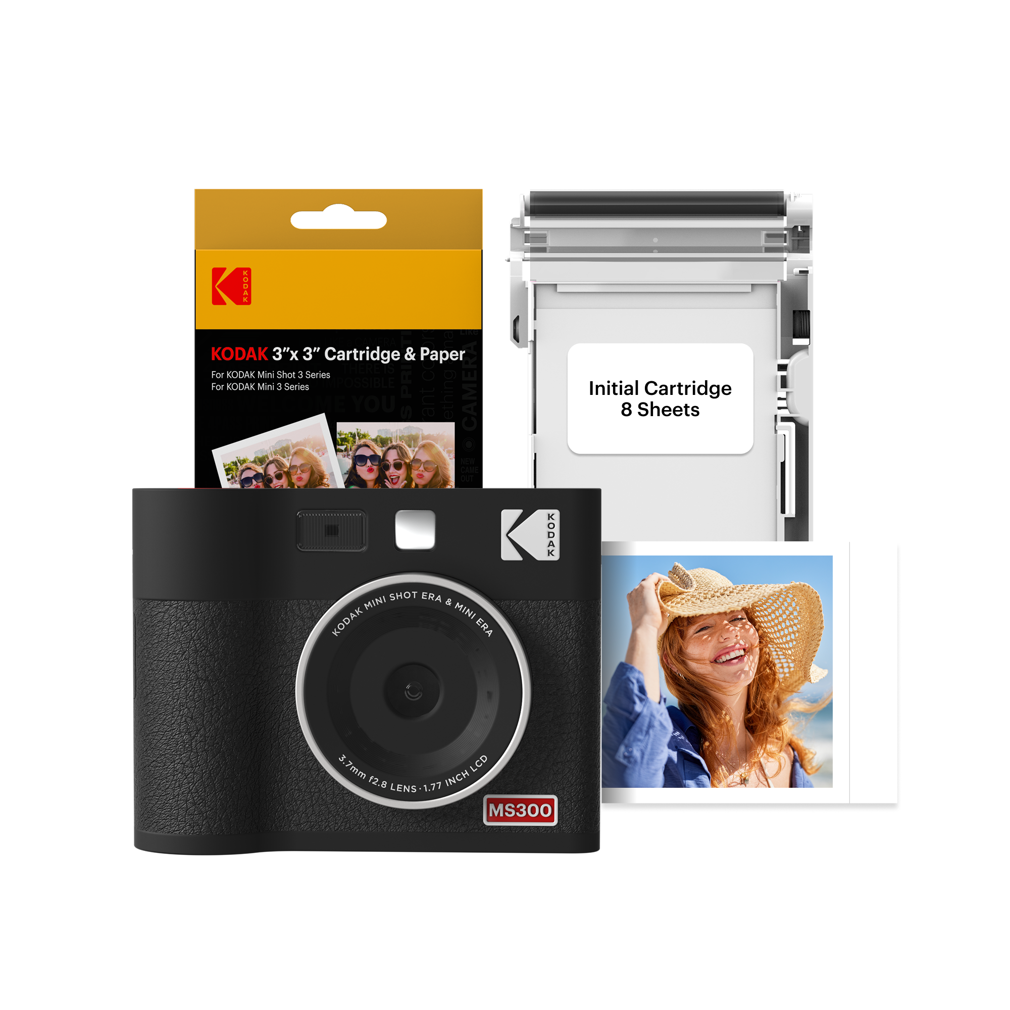 KODAK Mini Shot 3 Era MS300 Bundle