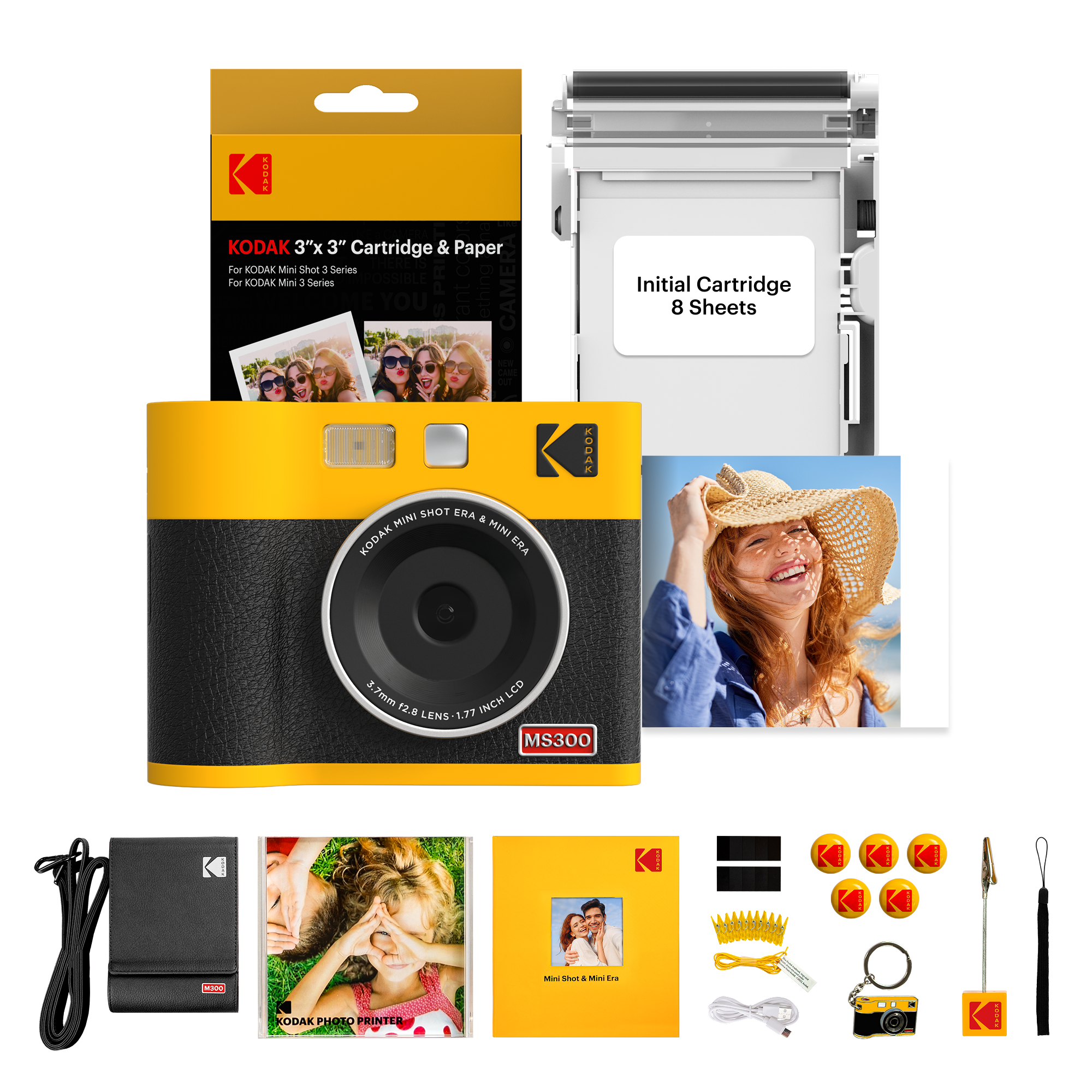 KODAK Mini Shot 3 Era MS300 Gift Bundle