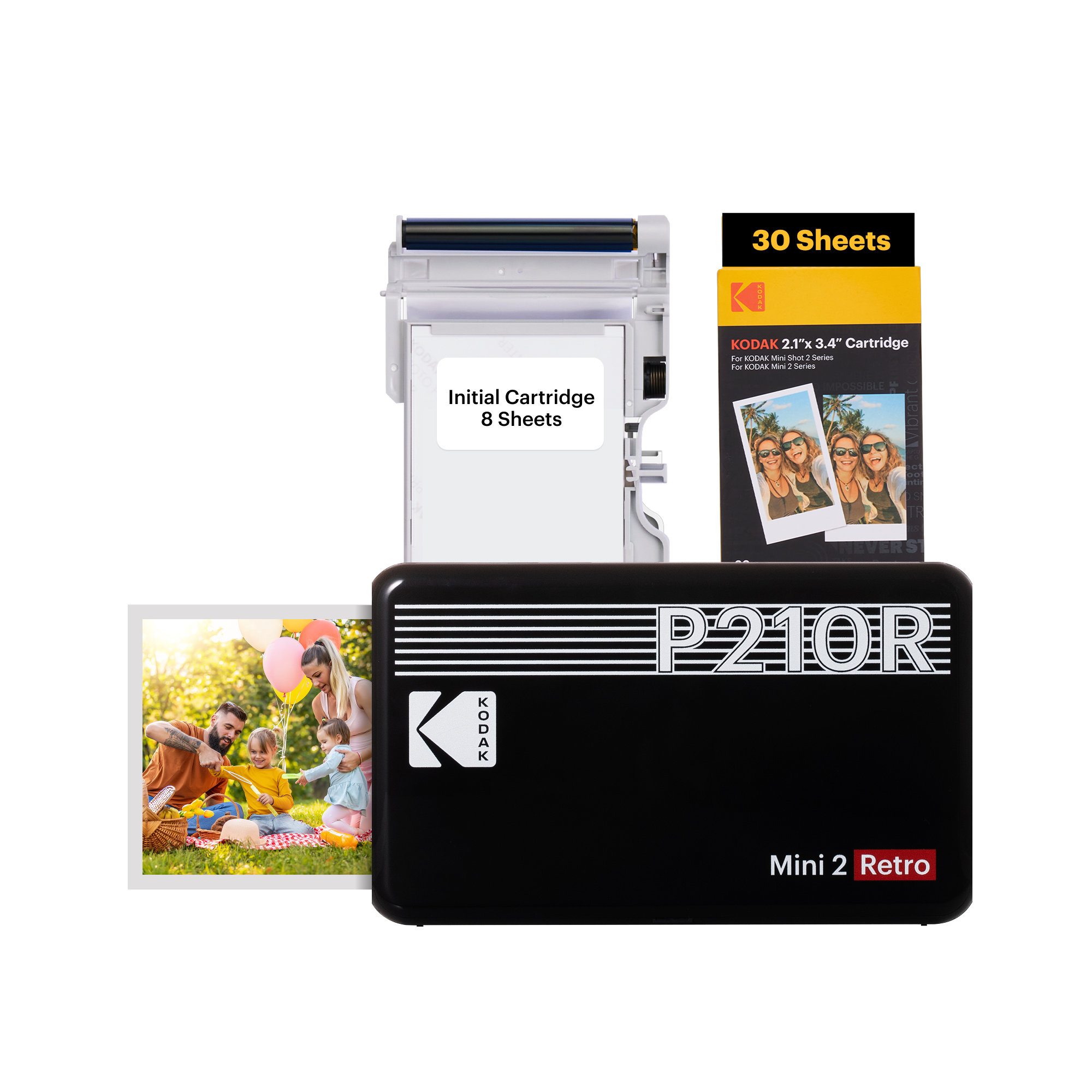 KODAK Mini 2 Retro P210R 30 sheet Bundle