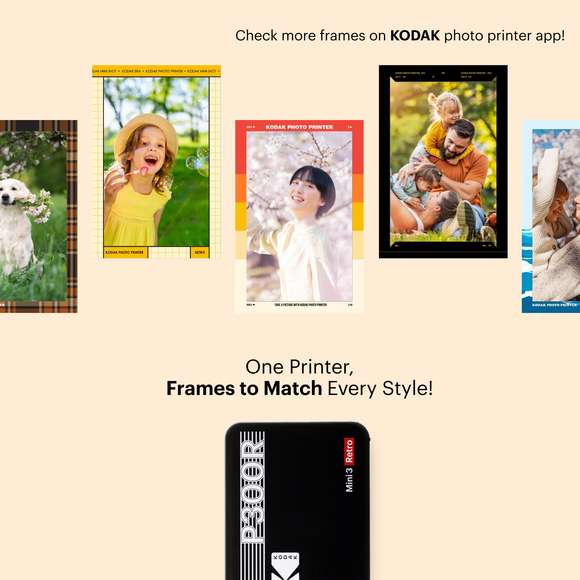 KODAK Mini 3 Retro P300R Bundle