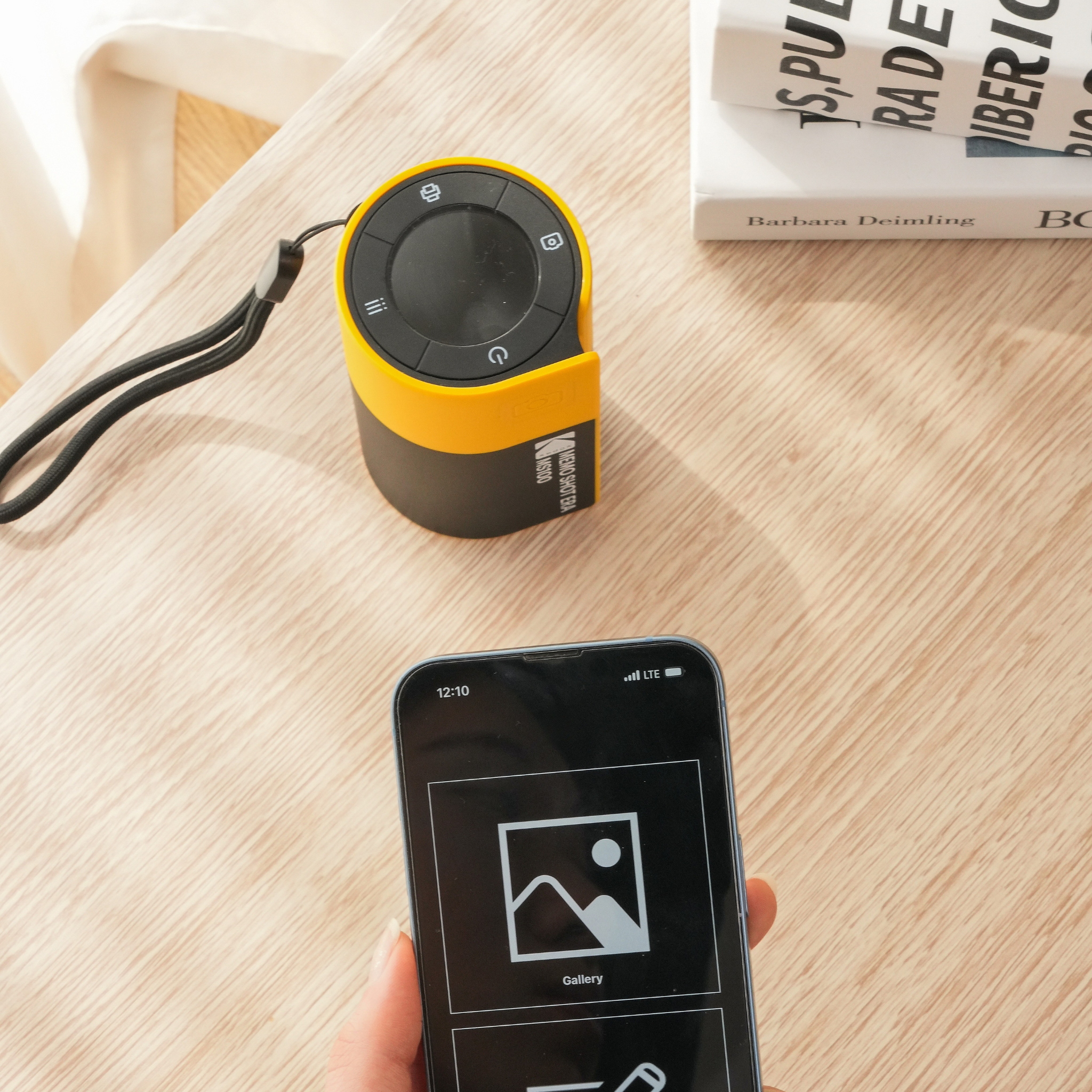 KODAK MemoShot Era MS100 Bundle - Instant Camera & Label Printer with 9 Rolls