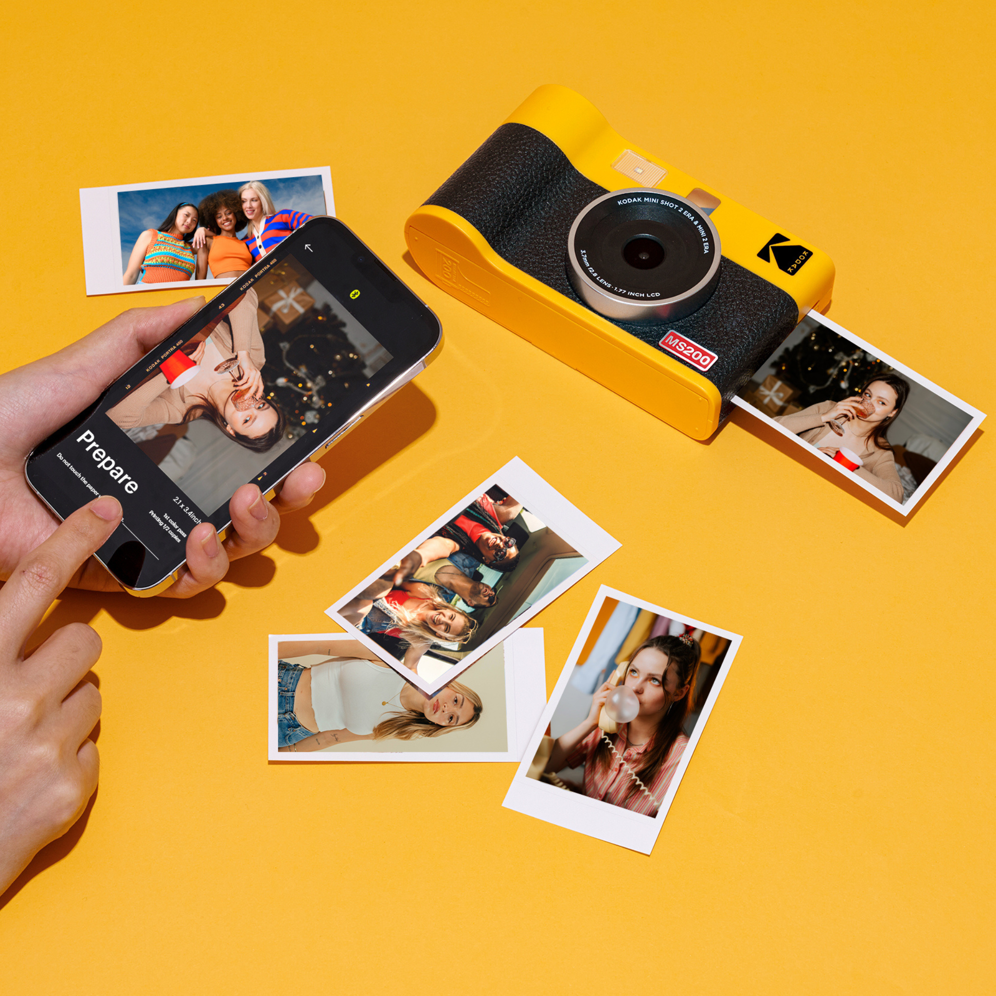 KODAK Mini Shot 2 Era MS200 Bundle