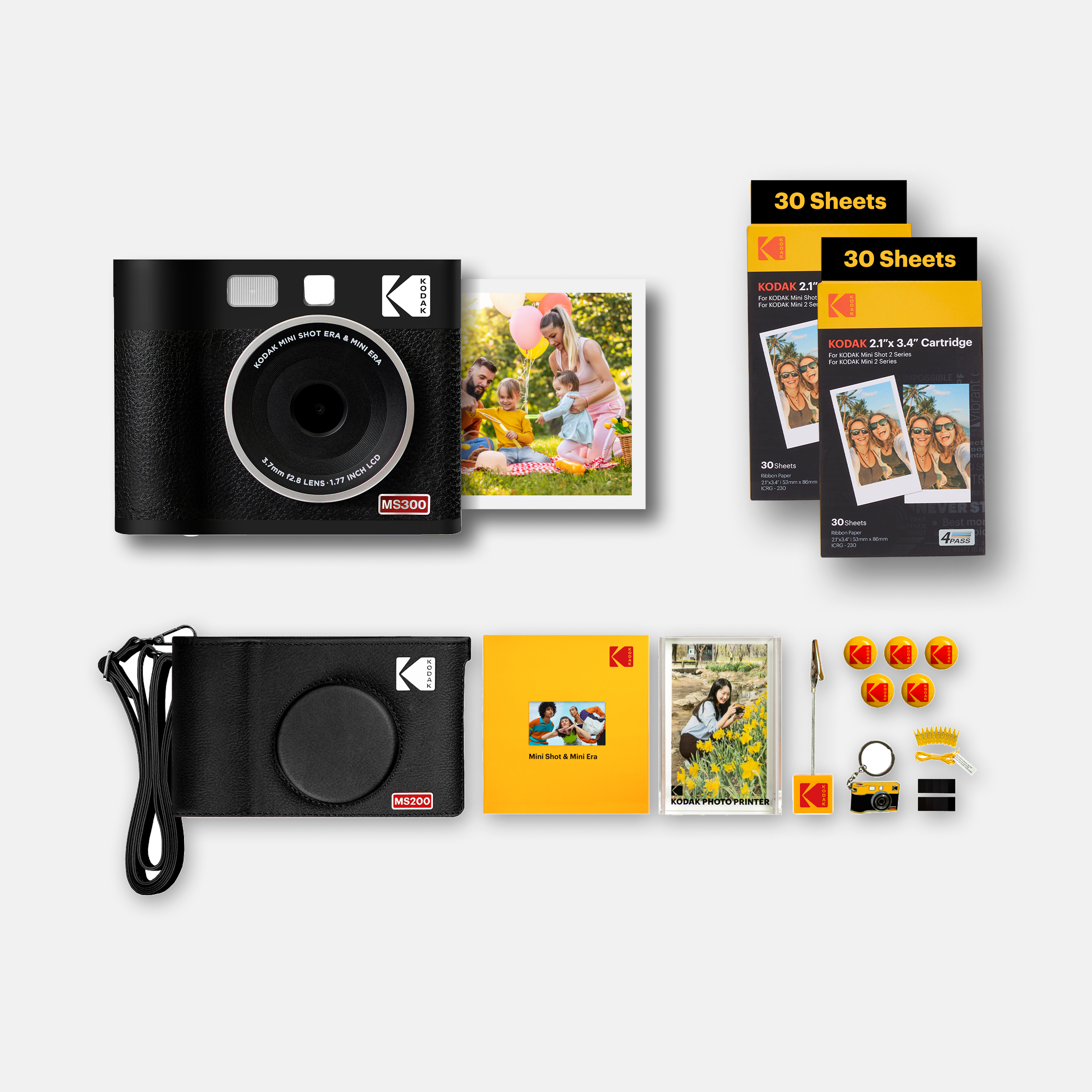 KODAK Mini Shot 3 Era MS300 Gift Bundle