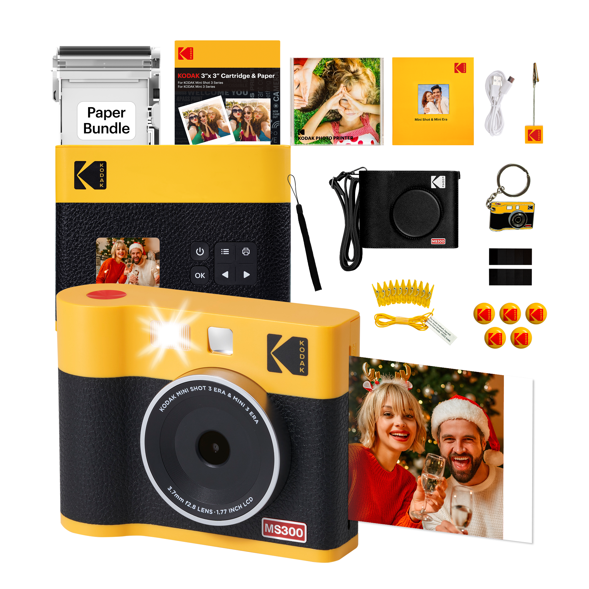 KODAK Mini Shot 3 Era MS300 Gift Bundle