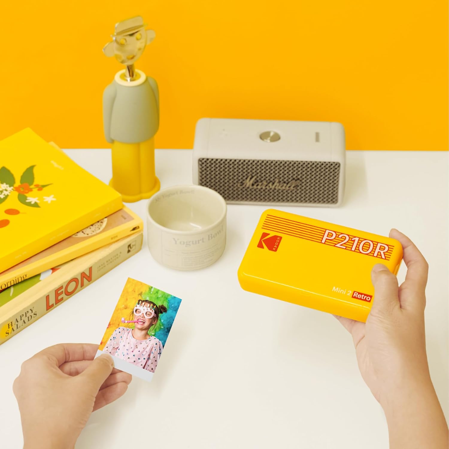 KODAK Mini 2 Retro 2.1x3.4 Inch Printer P210R