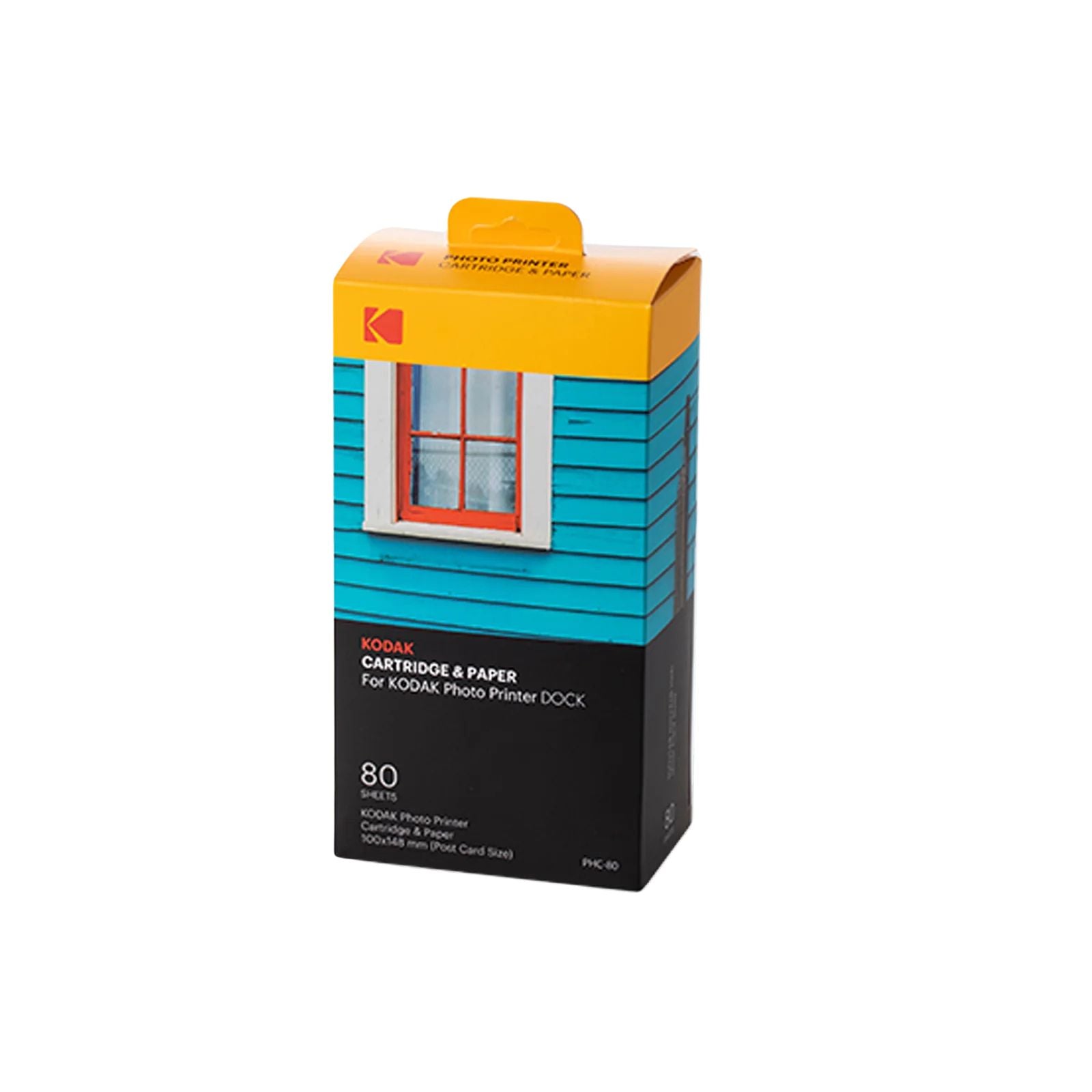 PHC80 4X6 Inch Kodak Dock Plus & Dock Photo Printer Cartridge