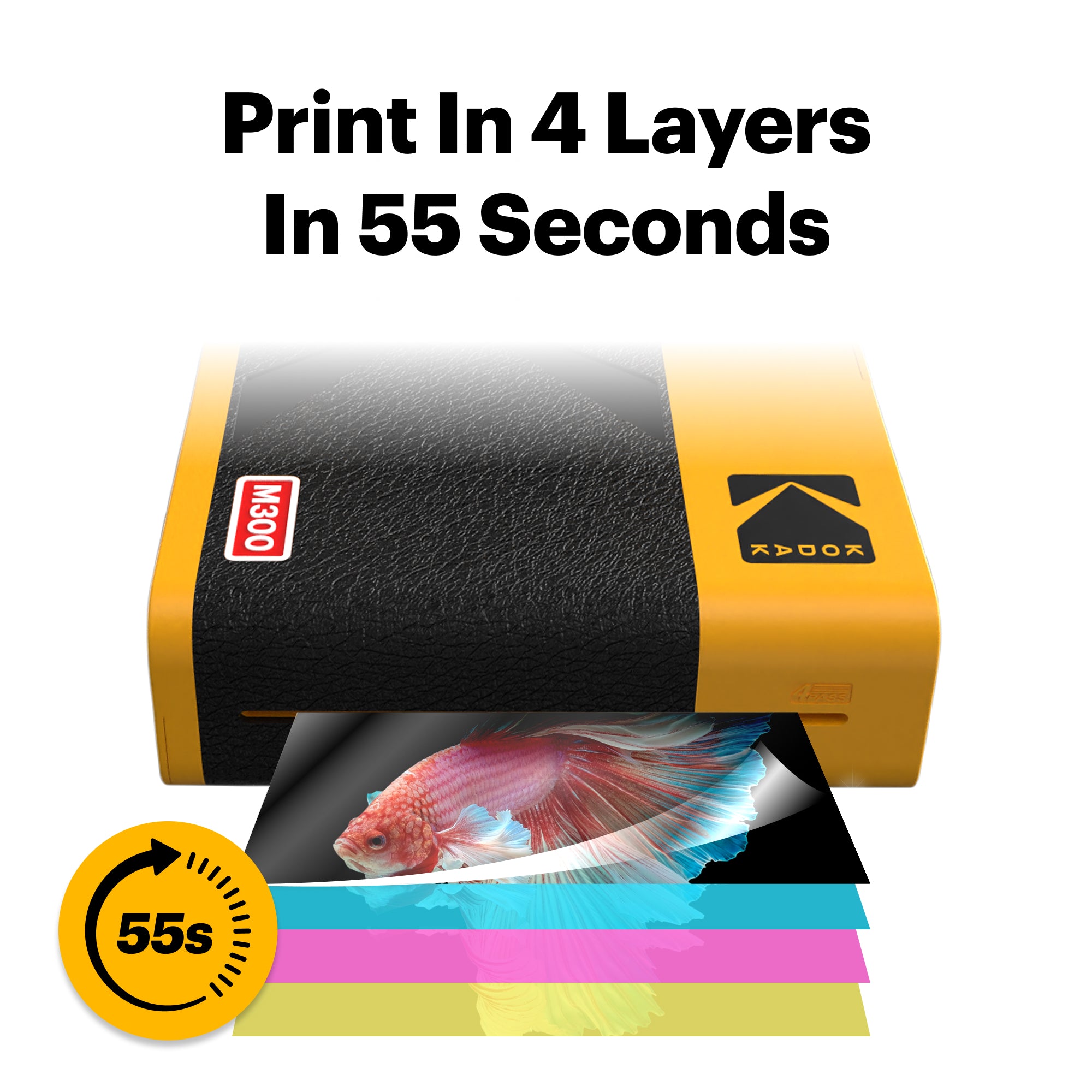 KODAK Mini 3 Era 3x3 Inch M300 38 Sheet Bundle