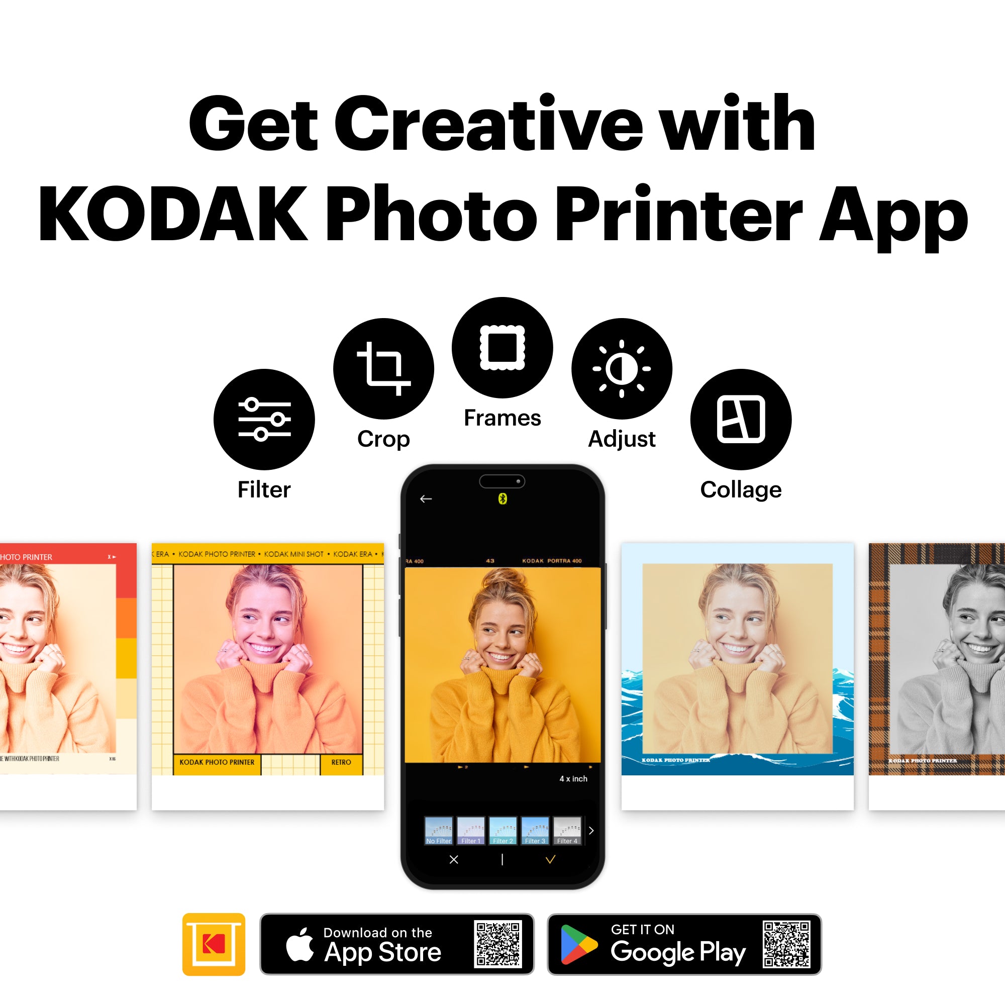 KODAK Mini Shot 3 Retro 3x3 Inch C300R