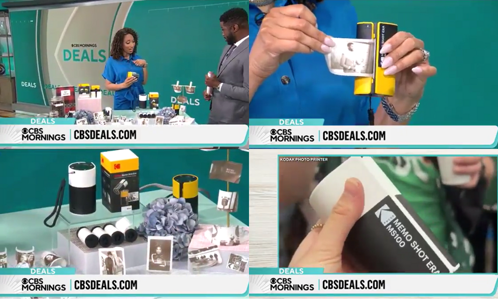 Kodak Memo Shot ERA Featured on CBS's Let’s Make a Deal