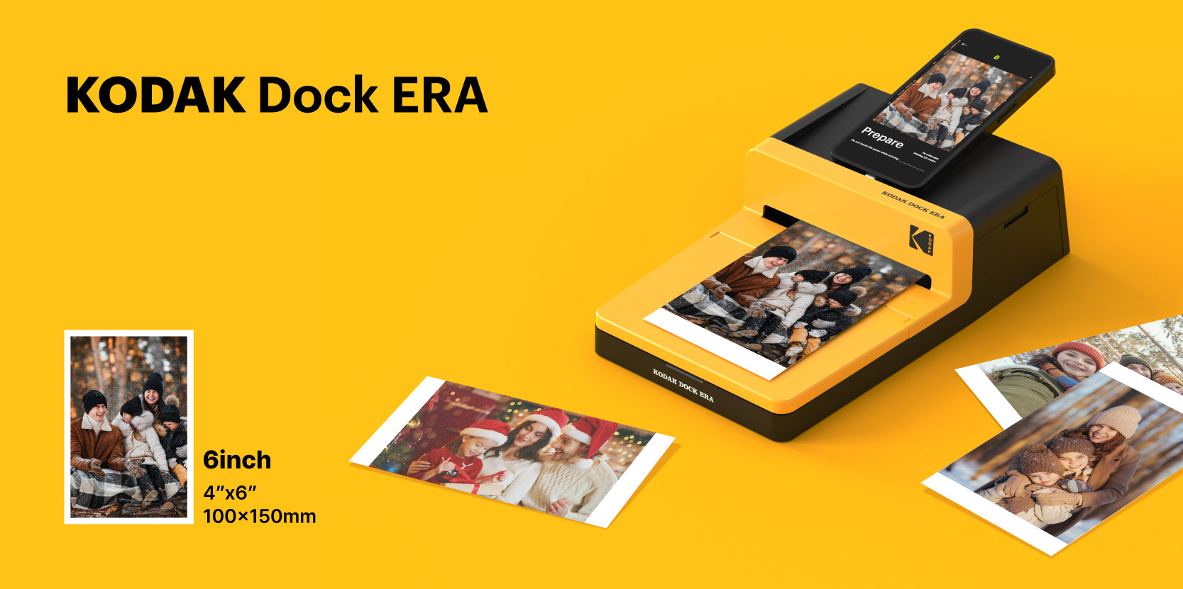 KODAK Dock Era 4x6 Inch D600 Photo Printer