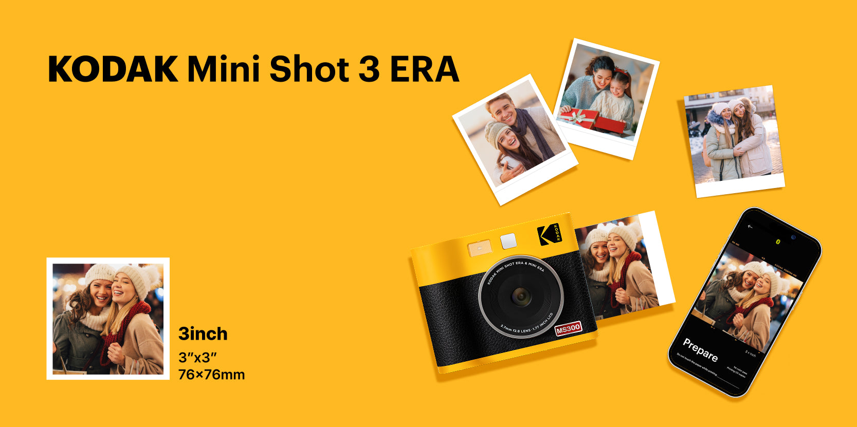 KODAK Mini Shot 3 Era MS300