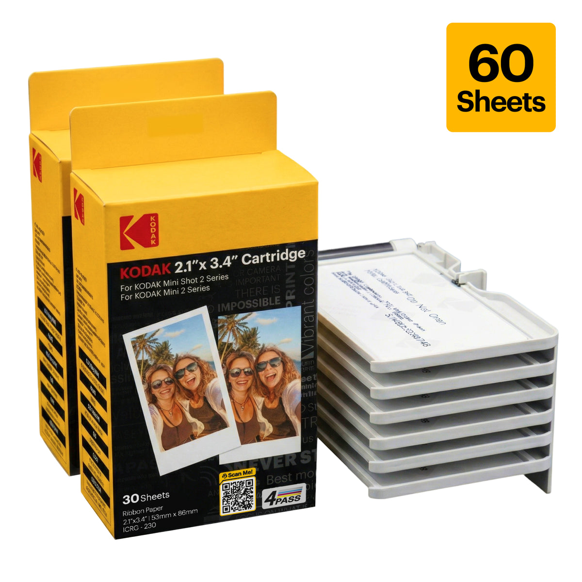 4PASS All one 2.1x3.4 Inch Cartridge 60 Photos