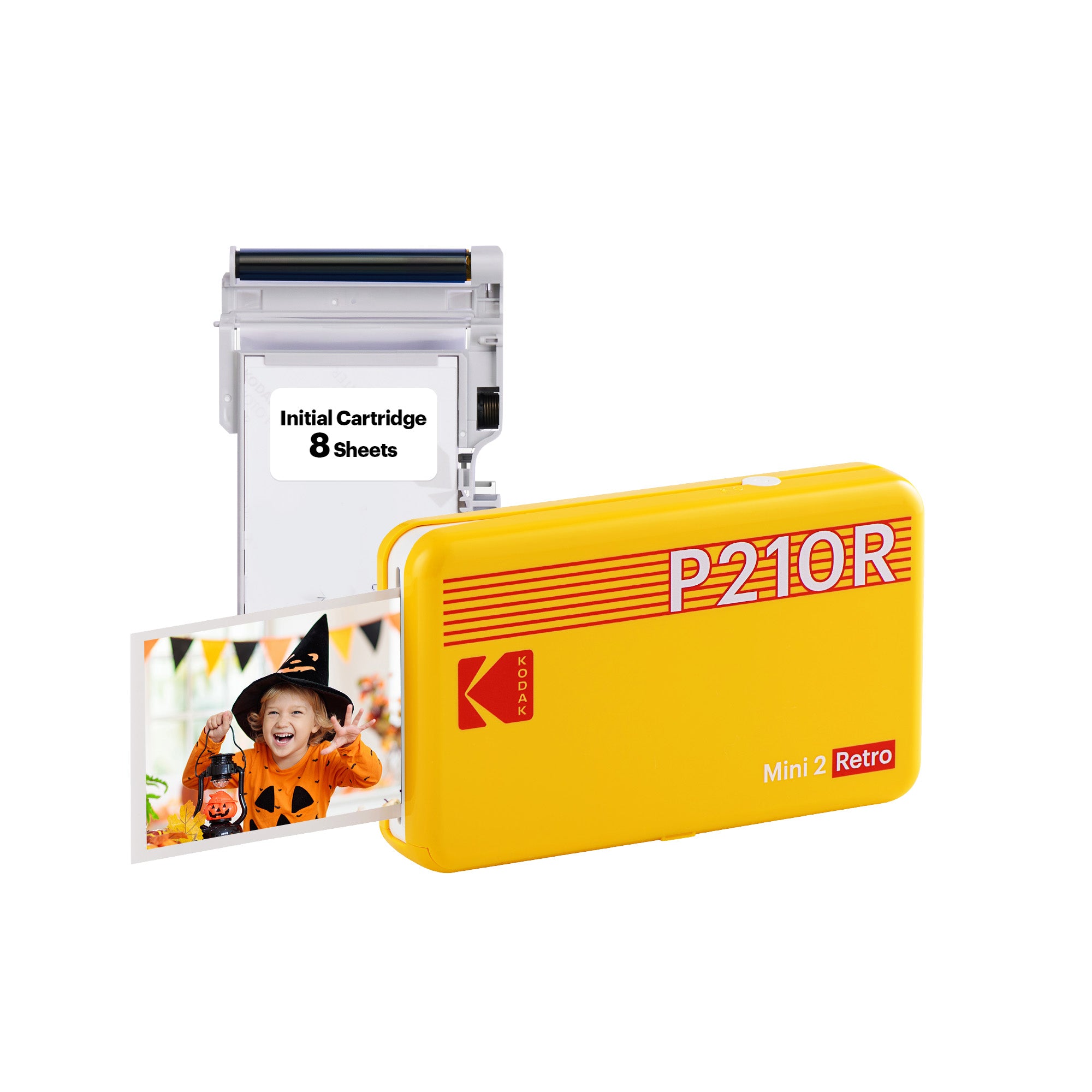 Kodak Mini 2 Retro (P210R) Portable Instant Photo Printer | 2.1 x 3.4 Photo  Printer – Kodak Photo Printer