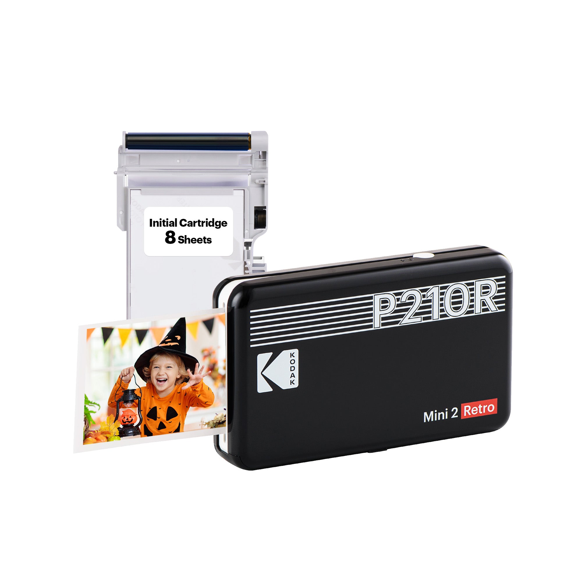 Kodak Mini 2 Retro (P210R) Portable Instant Photo Printer | 2.1 x 3.4 Photo  Printer – Kodak Photo Printer