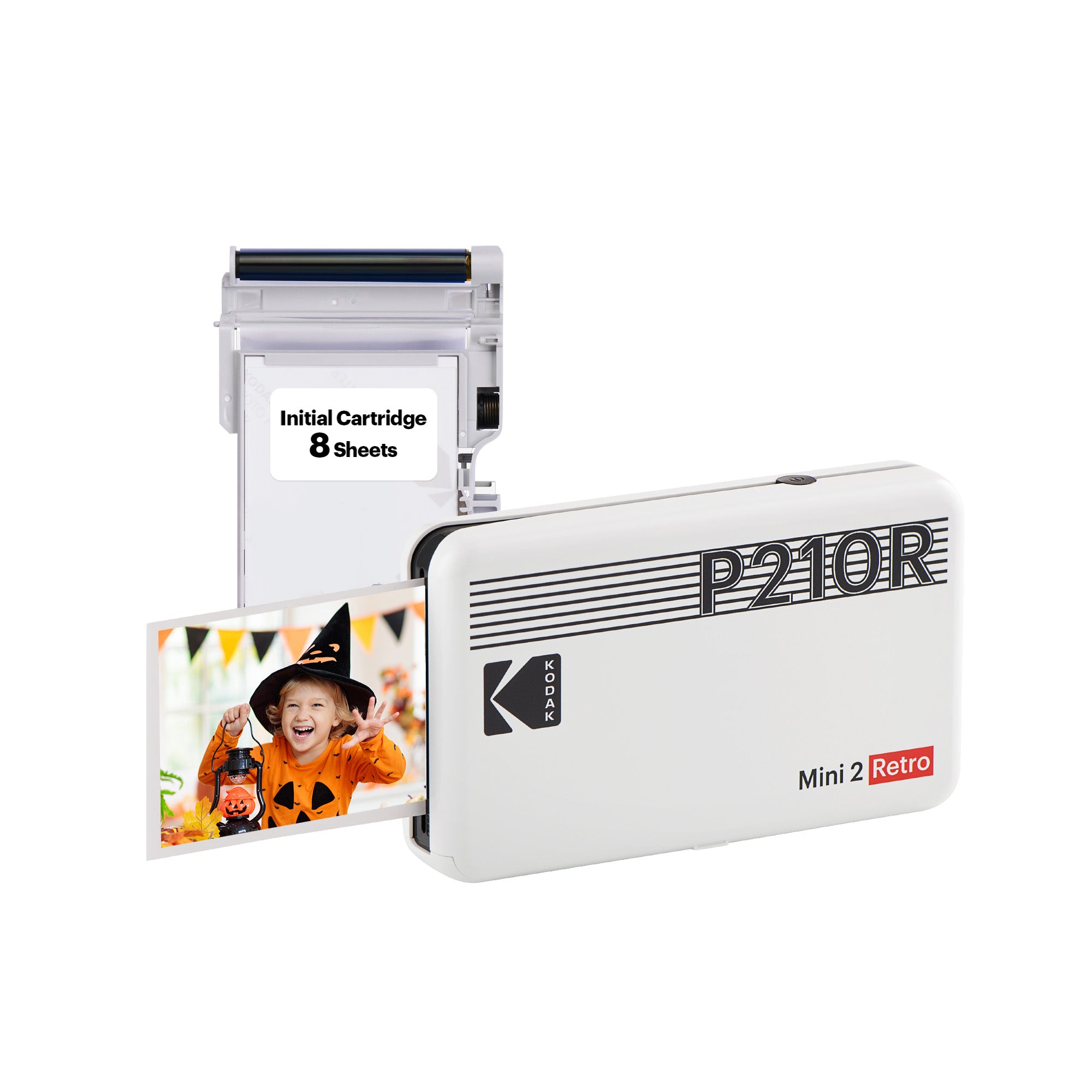 Kodak Mini 2 Retro (P210R) Portable Instant Photo Printer | 2.1 x 3.4 Photo  Printer – Kodak Photo Printer