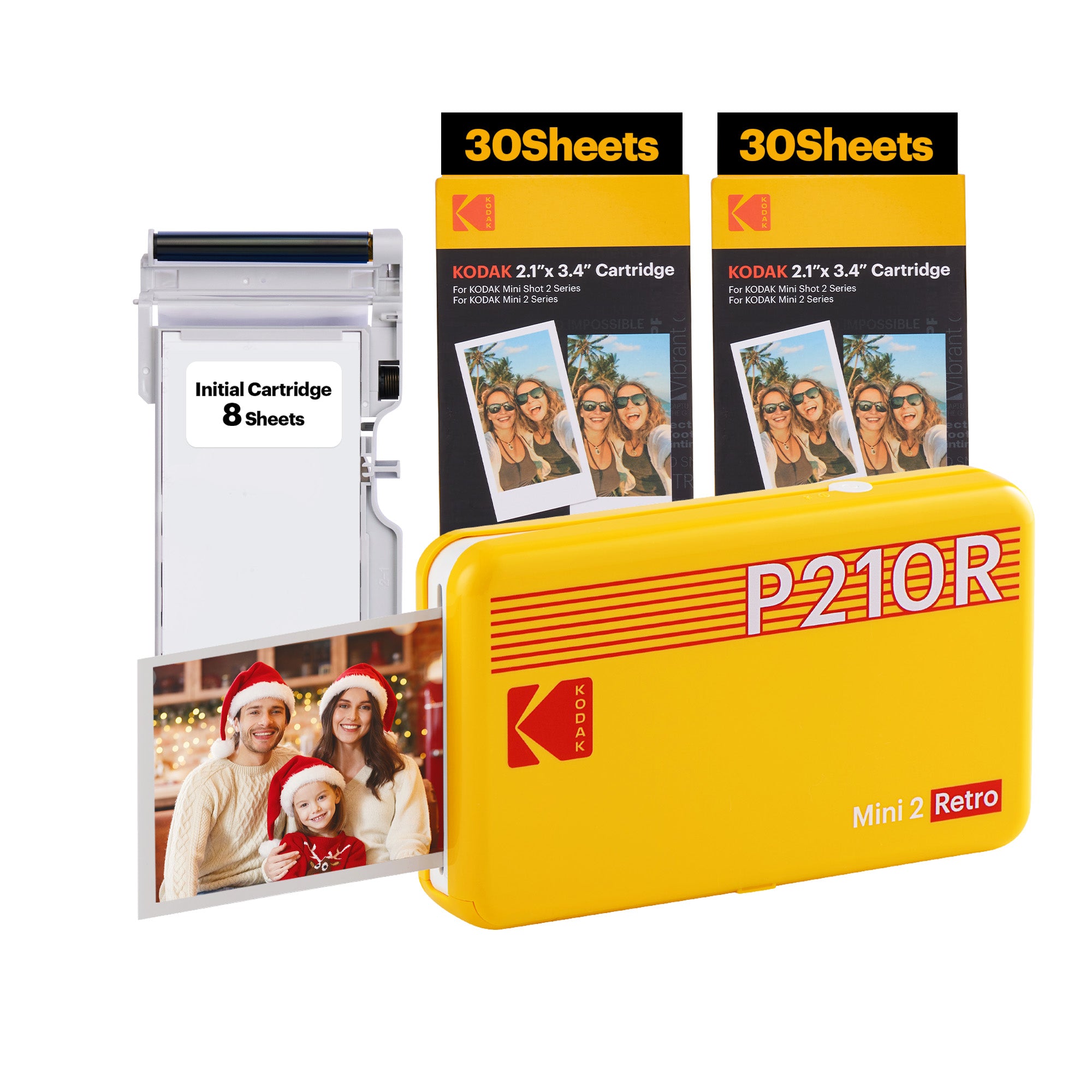 Kodak Mini 2 fashion Retro with Extra Cartridge