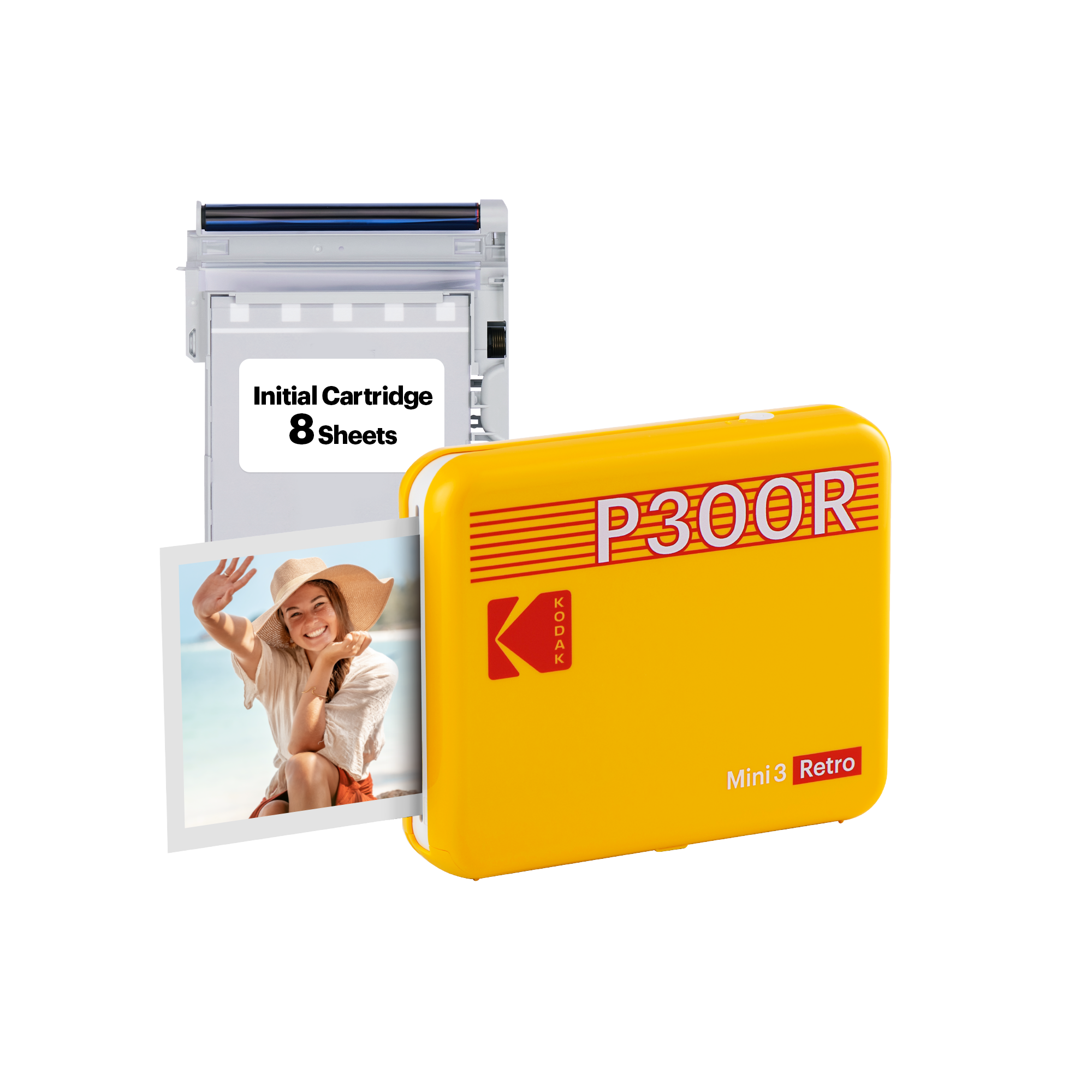 Kodak Mini 3 Retro (P300R) Portable Photo Printer | Best Printer for iphone  & Android – Kodak Photo Printer