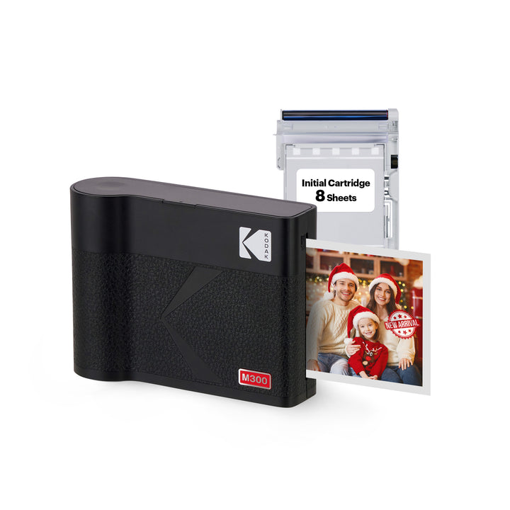 Imprimante photo portable KODAK Mini 3 ERA 4PASS (3x3) (imprimante + 8 feuilles)… 