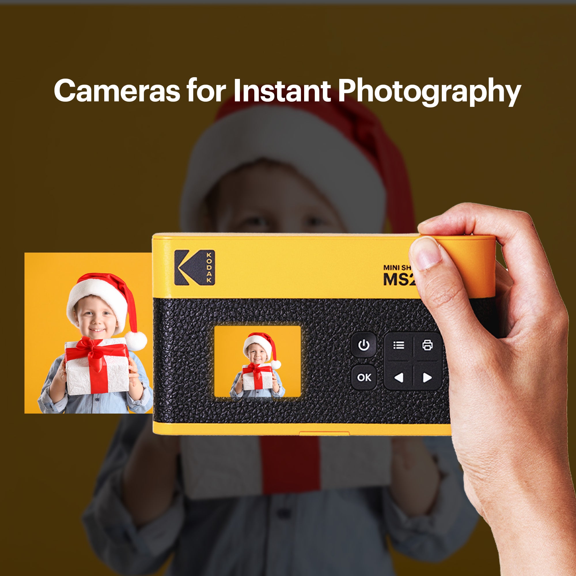 KODAK Mini Shot 2 ERA Gift Bundle (2.1x3.4) (Camera + 68 Sheets + Acce –  Kodak Photo Printer