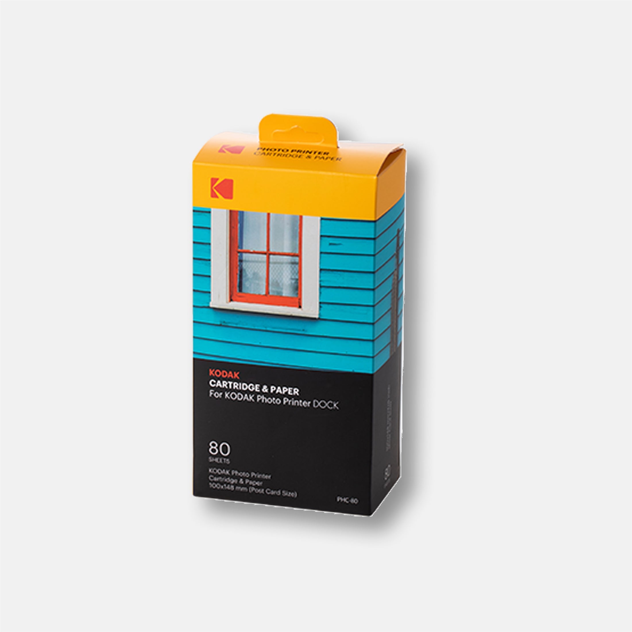 🎁 KODAK 4PASS Cartridge&Paper PHC-80 (4x6") 80 Photos (100% off)