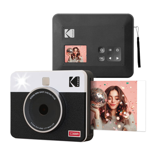 Kodak Mini Shot 3 Retro (C300R) | Best Instant 3x3” Bluetooth