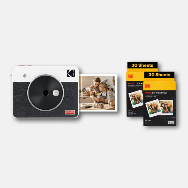 KODAK Mini Shot 3 Retro C300R Bundle