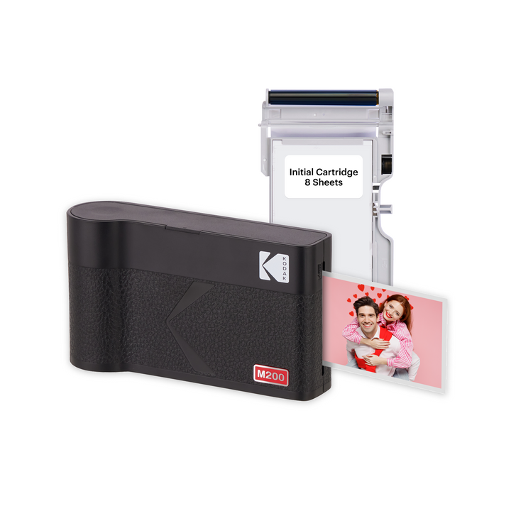 KODAK Mini 2 ERA 4PASS Portable Photo Printer (2.1x3.4) (Printer + 8 Sheets)