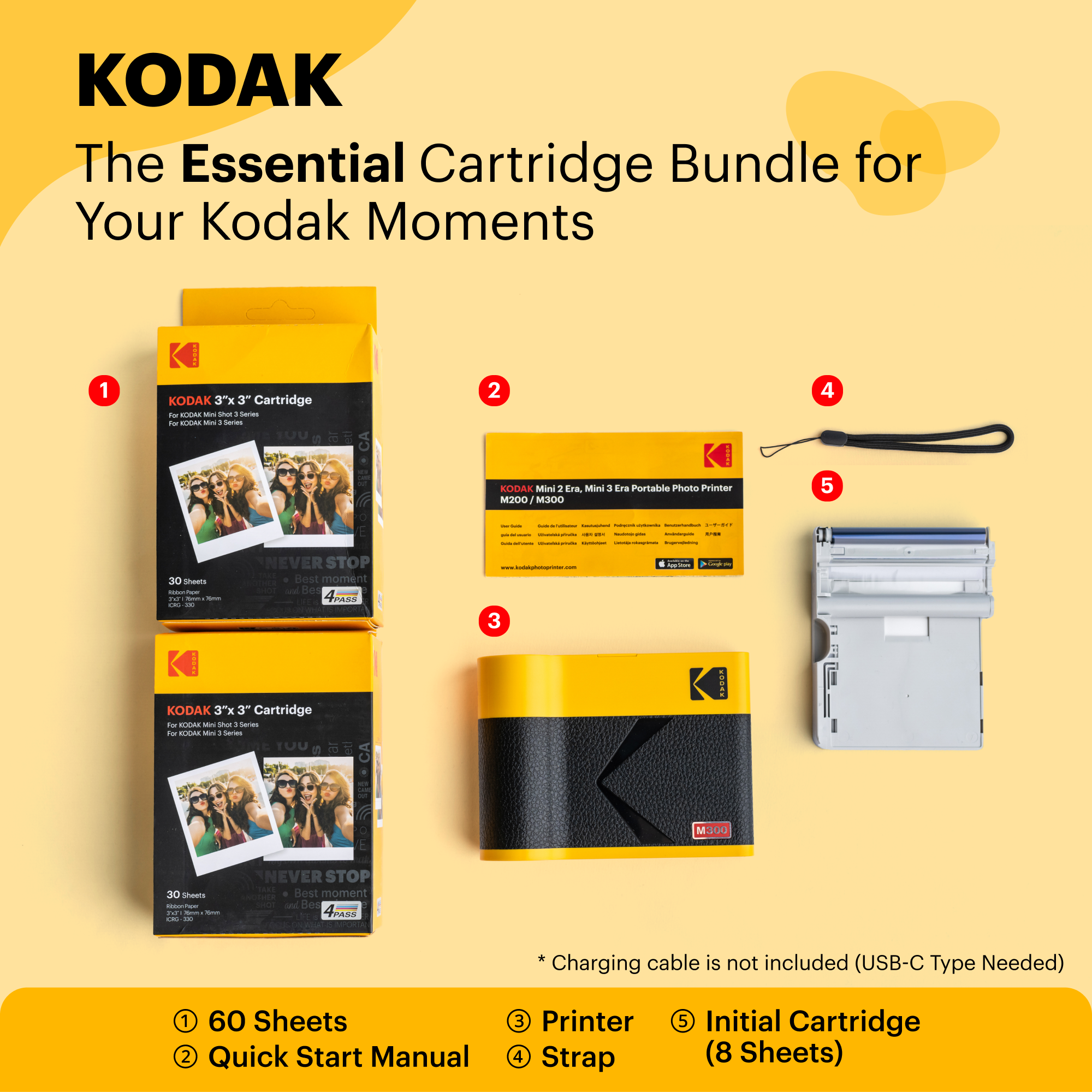 KODAK Mini 3 Era M300 Bundle
