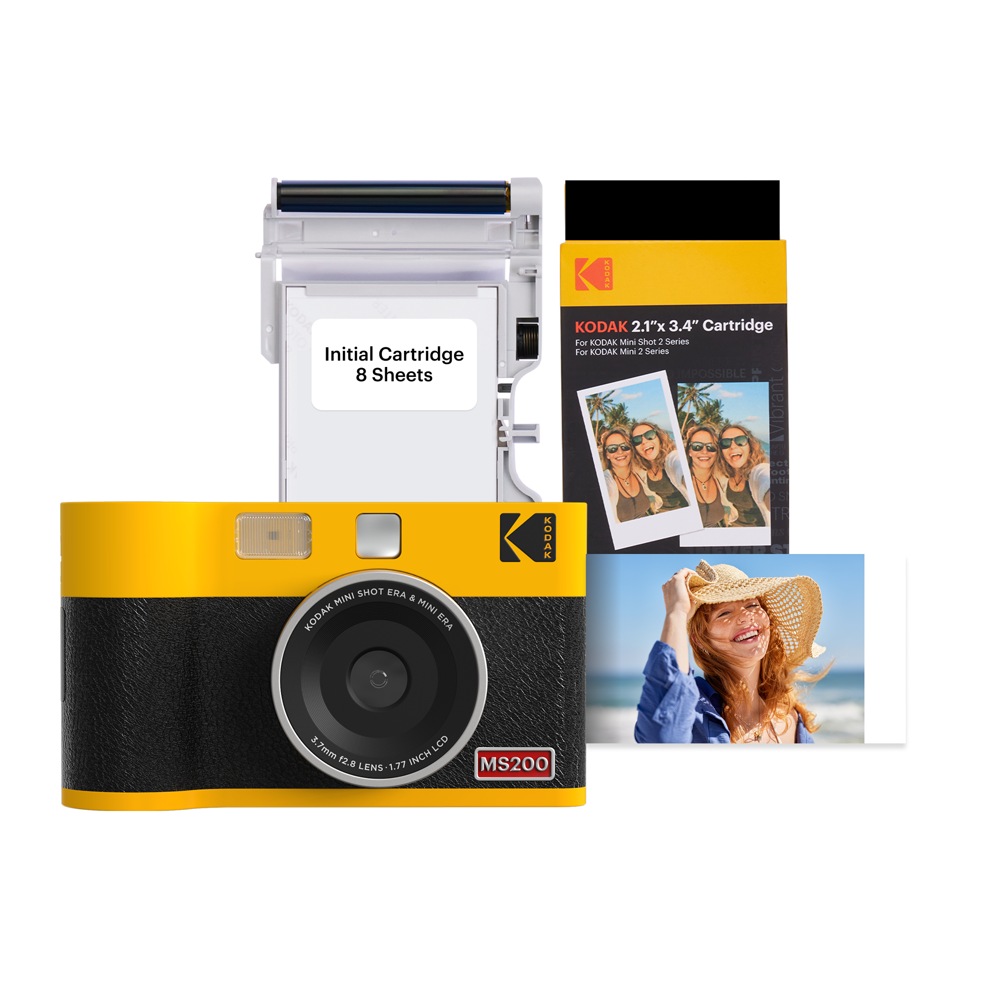 KODAK Mini Shot 2 Era MS200 Bundle