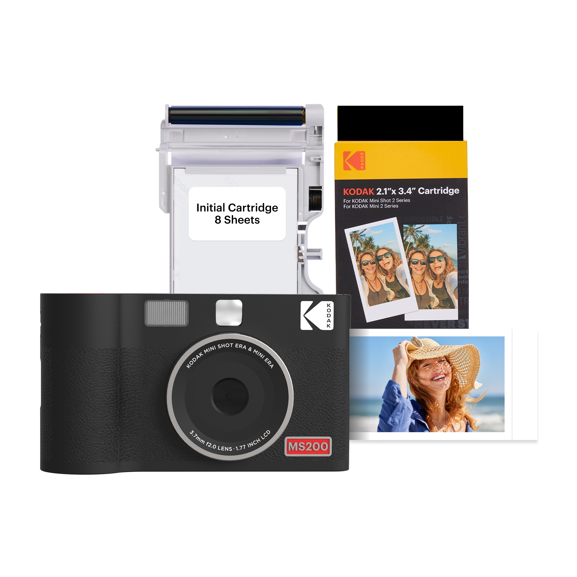 KODAK Mini Shot 2 Era MS200 Bundle