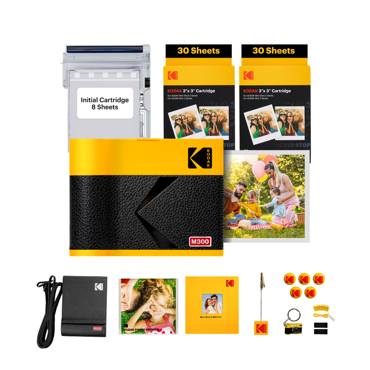 KODAK Mini 3 Era Portable Photo Printer Accessory Bundle