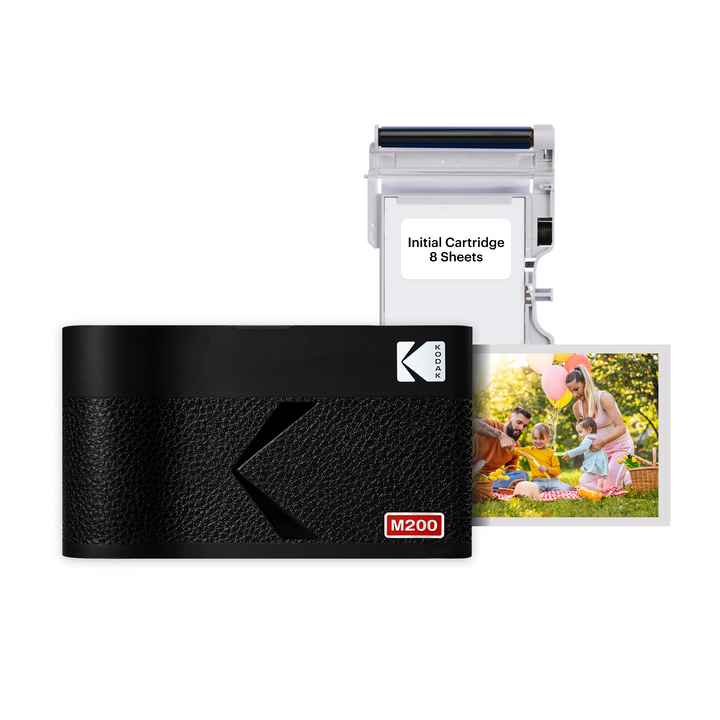 Imprimante photo portable KODAK Mini 2 ERA 4PASS (2,1x3,4) (imprimante + 8 feuilles)… 