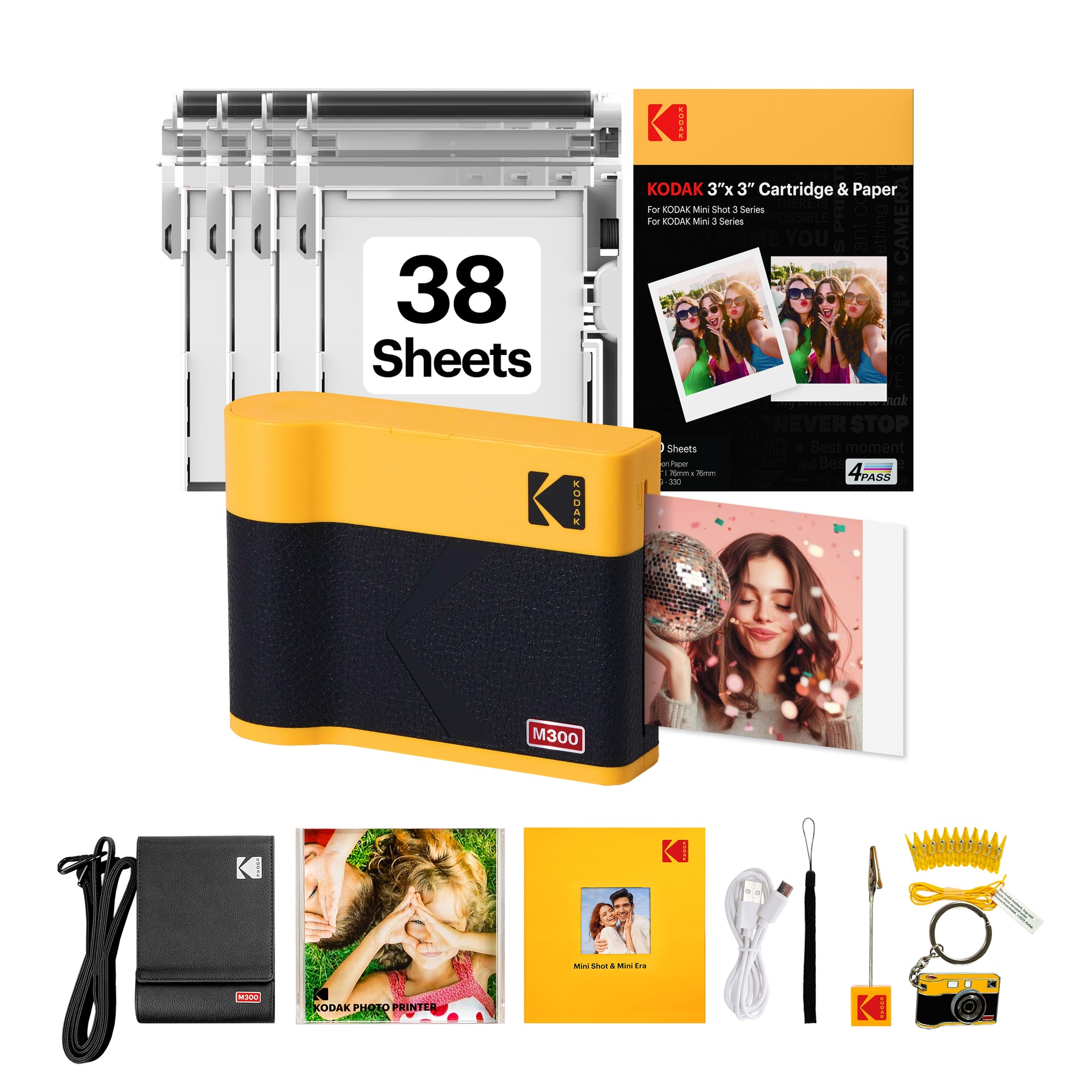Mini 3 Era 3x3 Inch M300 38 Sheet Gift Bundle