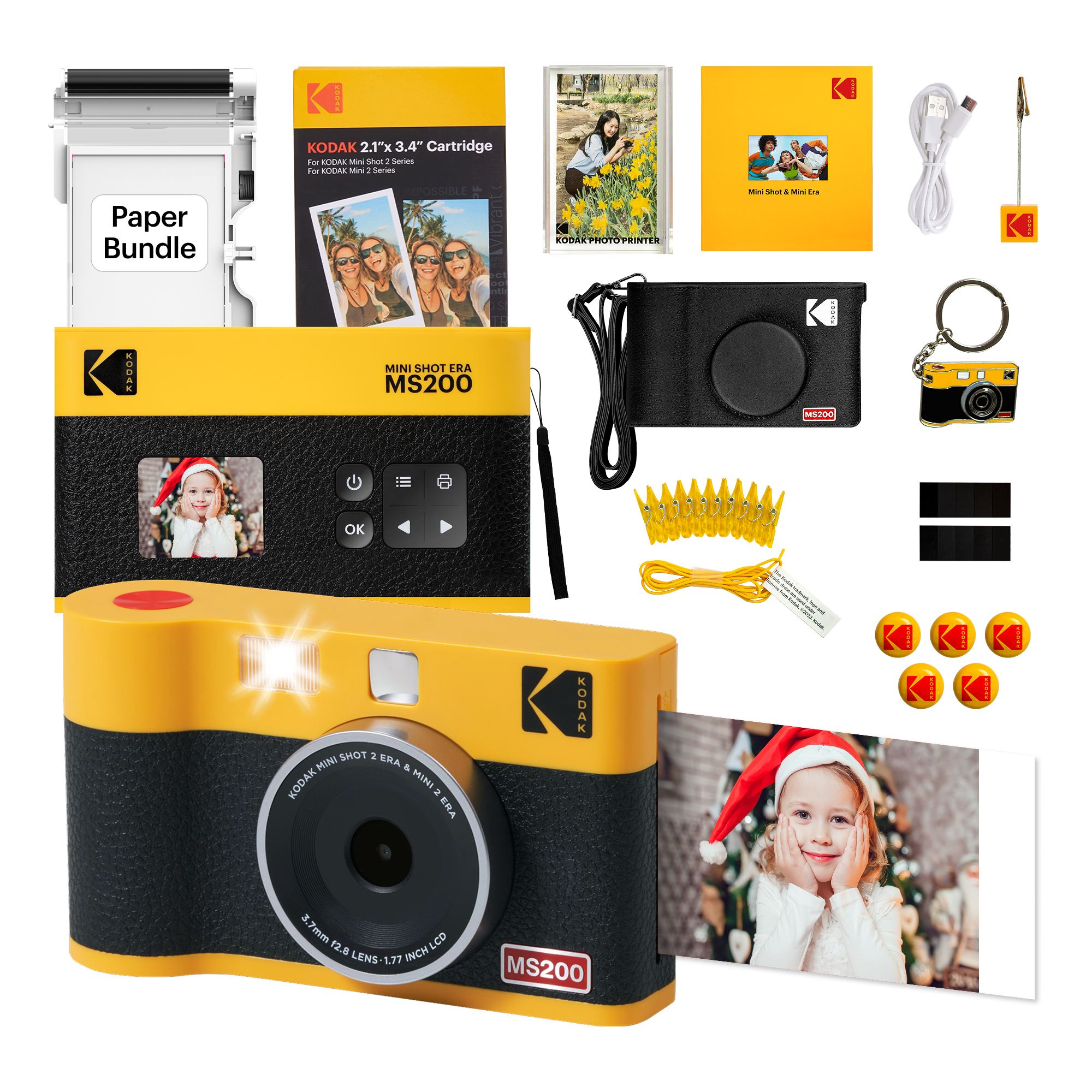 KODAK Mini Shot 2 Era MS200 Gift Bundle