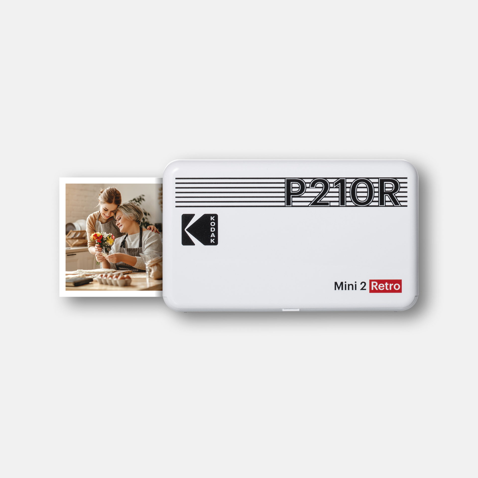 Kodak Mini 2 Retro (P210R) Portable Instant Photo Printer