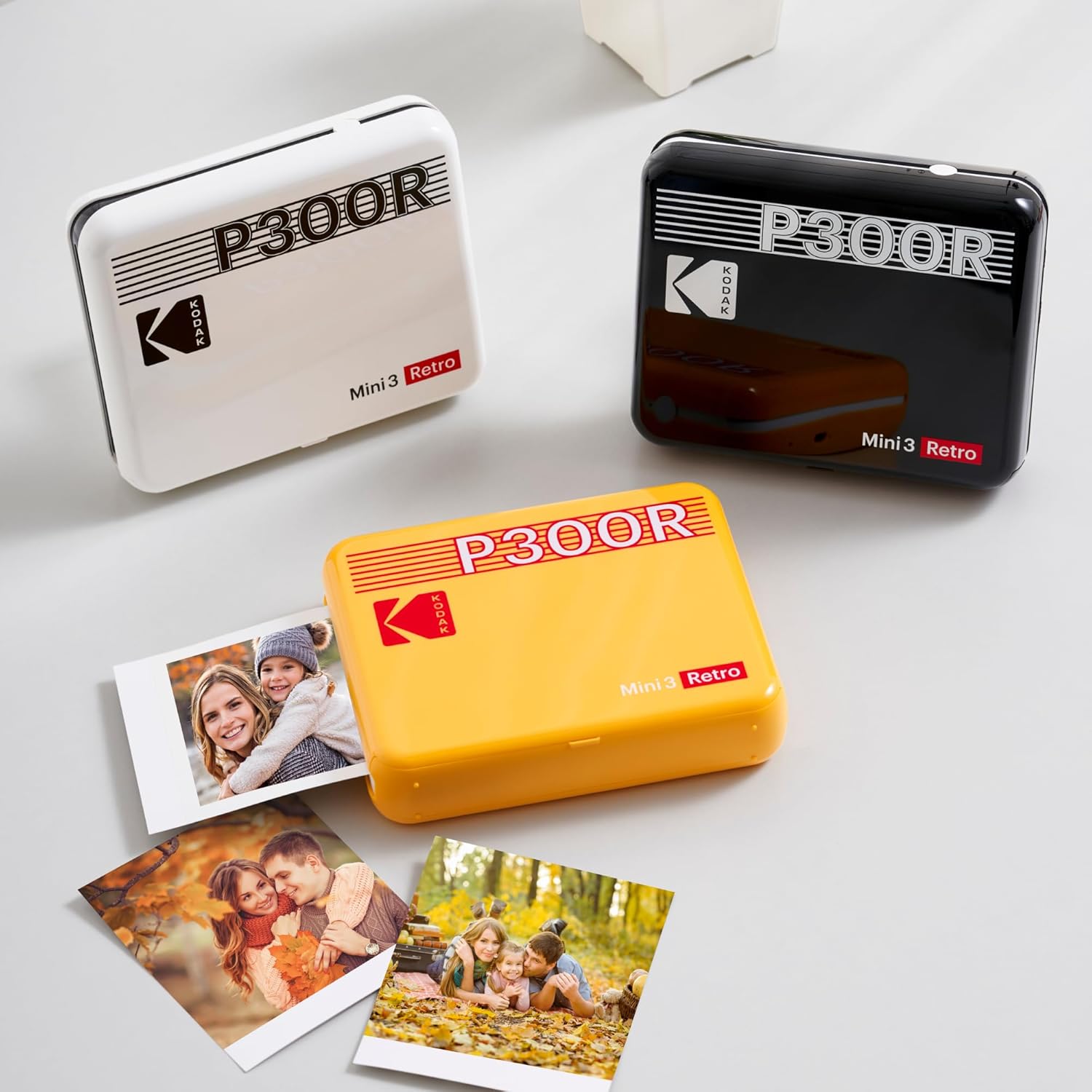Kodak Mini 3 レトロ P300R インスタントプリンター +60枚 Kodak Mini 3 Retro (P300R) Portable Photo Printer | Best Printer