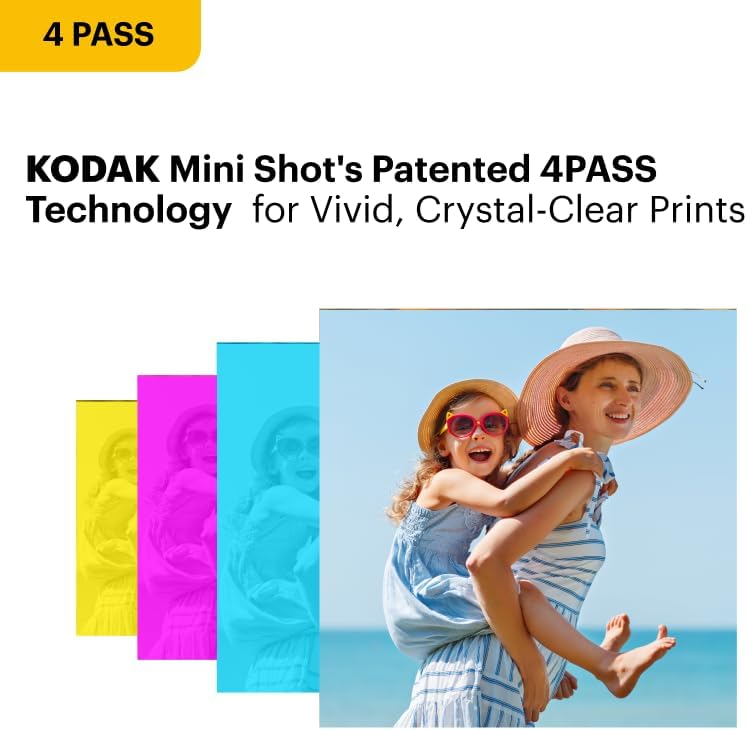 Kodak Mini 3 Retro (P300R) Portable Photo Printer | Best Printer