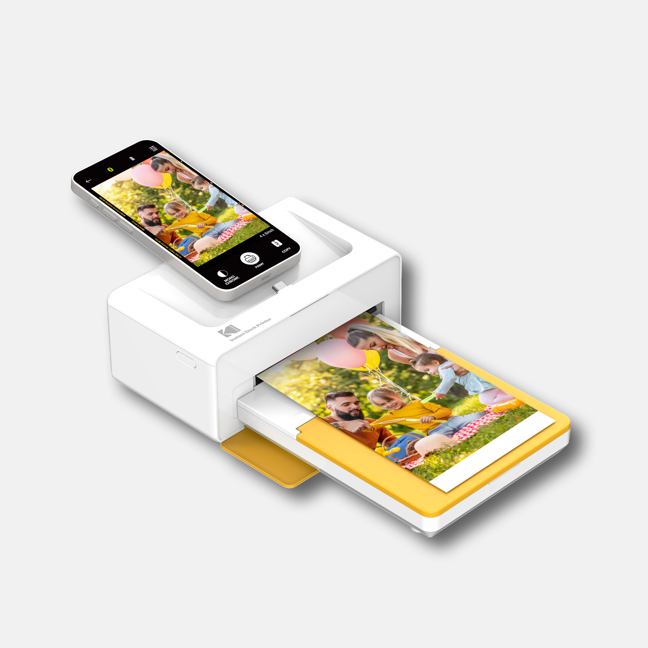 Kodak Dock Plus 4X6 Bluetooth Photo Printer PD460 – Kodak Photo Printer