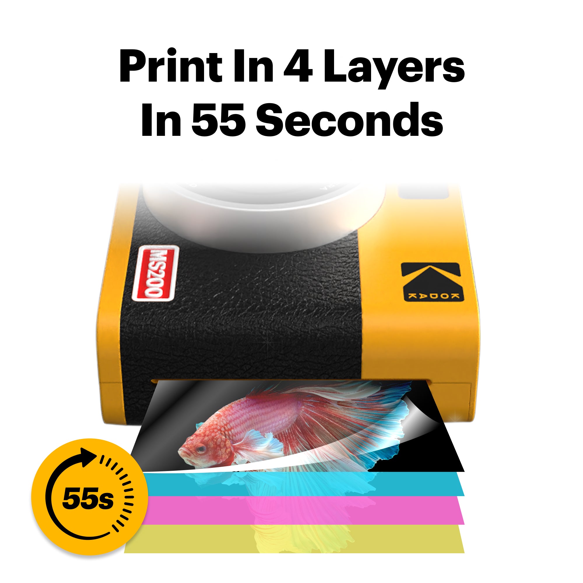 KODAK Mini Shot 2 Era 2.1x3.4 Inch MS200 38 Sheet Bundle